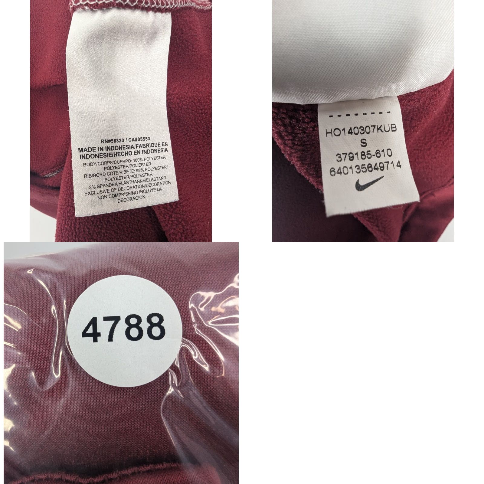 Nike Nike Therma-Fit Women’s 1/2 Zip Pullover Shirt Sweatshirt Red S XS? Size S / US 4 / IT 40 - 8 Thumbnail