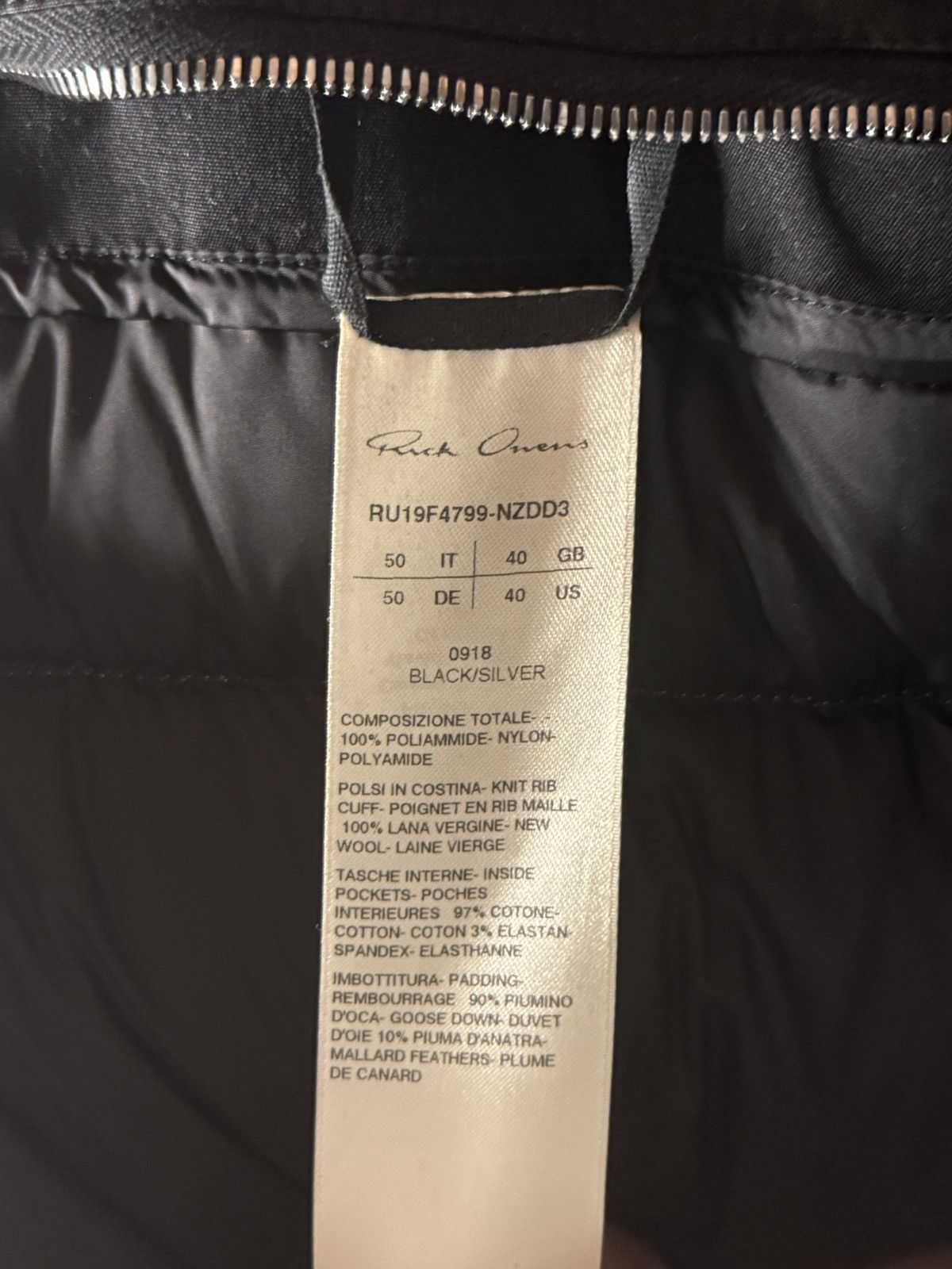 Rick Owens Rick Owens Jumbo Duvet Puffer Coat Size US M / EU 48-50 / 2 - 4 Thumbnail