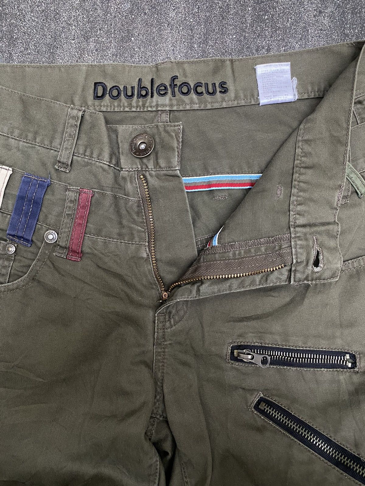 If Six Was Nine × Japanese Brand × Seditionaries Double Waist Double Focus Goth Army Pants Size US 31 - 6 Thumbnail