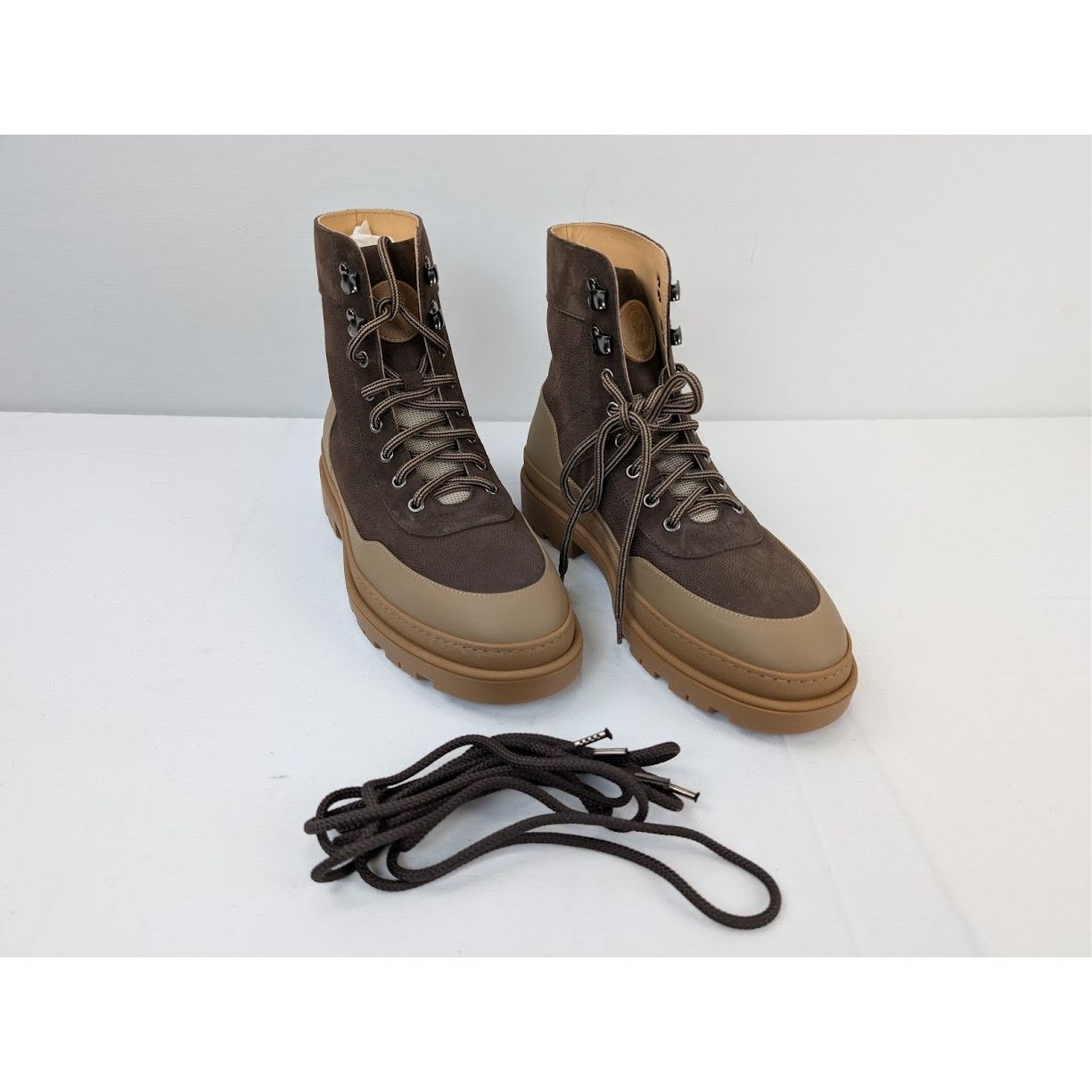 Brunello Cucinelli o1rshd1 Leather Boots in Brown Size US 9 / EU 42 - 6 Thumbnail