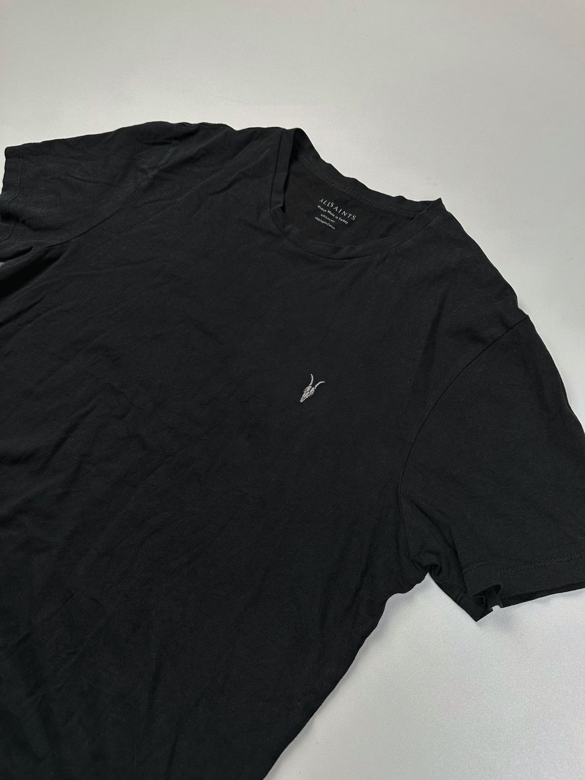Allsaints Basic solid black tee AllSaints Medium Size M / US 6-8 / IT 42-44 - 1 Thumbnail