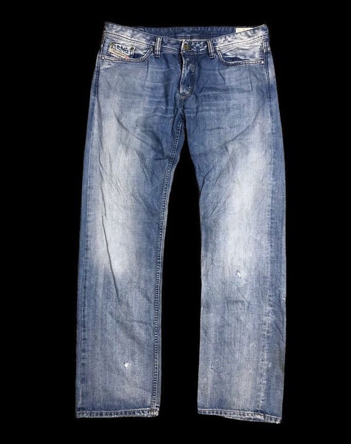 Diesel DIESEL VIKER WASHED BLUE JEANS Size US 38 / EU 54 - 1 Thumbnail