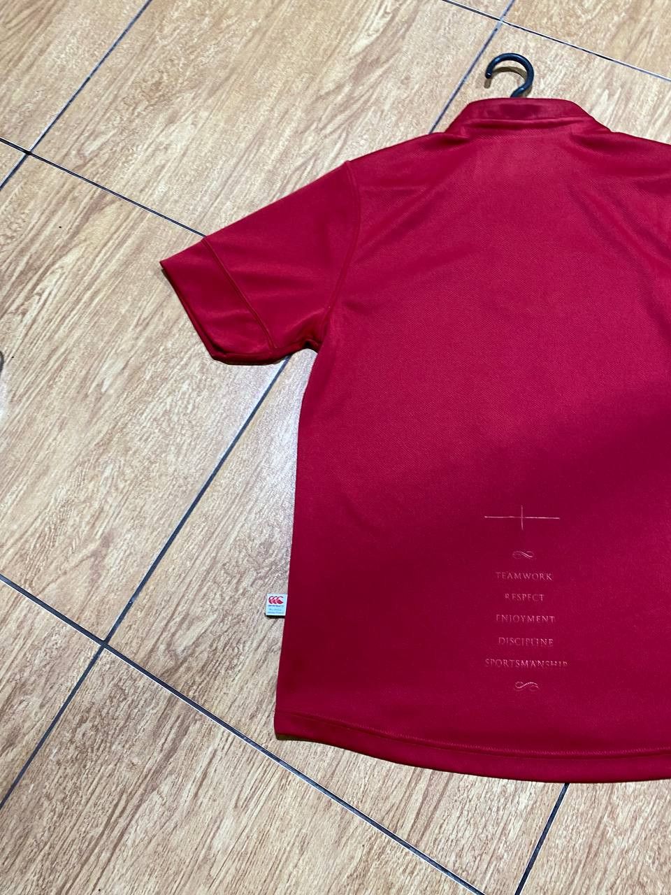 Canterbury of New Zealand Logo Canterbury Red Jerseys ENGLAND Size S Size US S / EU 44-46 / 1 - 19 Thumbnail