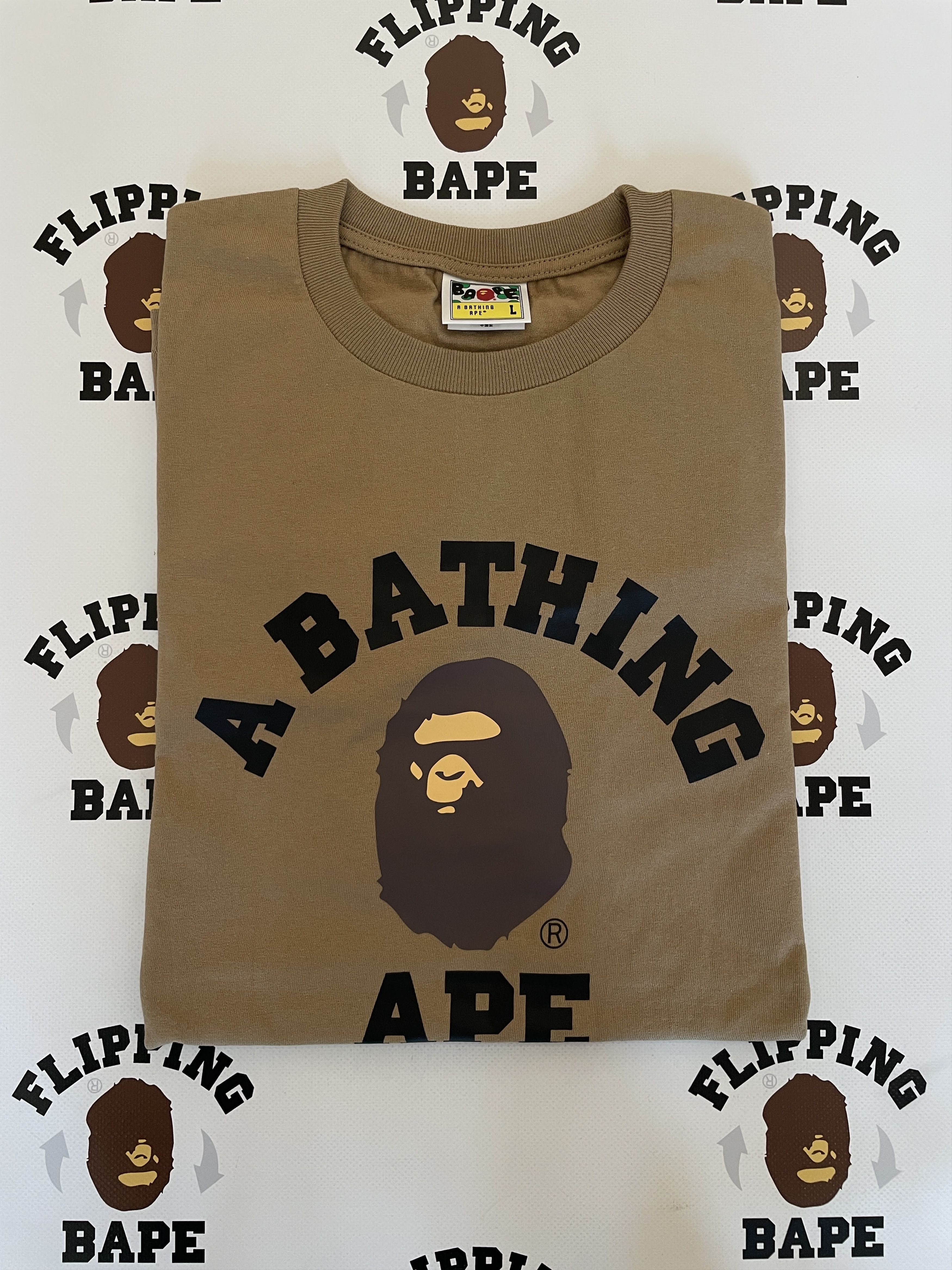 Bape BAPE COLLEGE L/S TEE Size US L / EU 52-54 / 3 - 7 Thumbnail