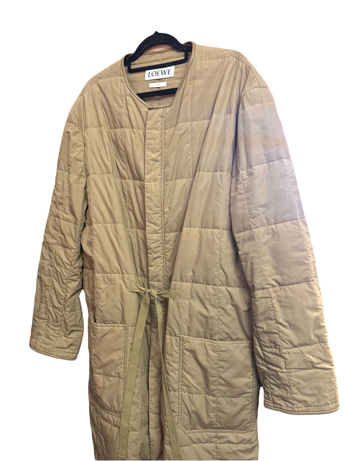 Loewe Loewe AW16 army puffer coat 44 OS men cotton & leather Size US S / EU 44-46 / 1 - 10 Thumbnail