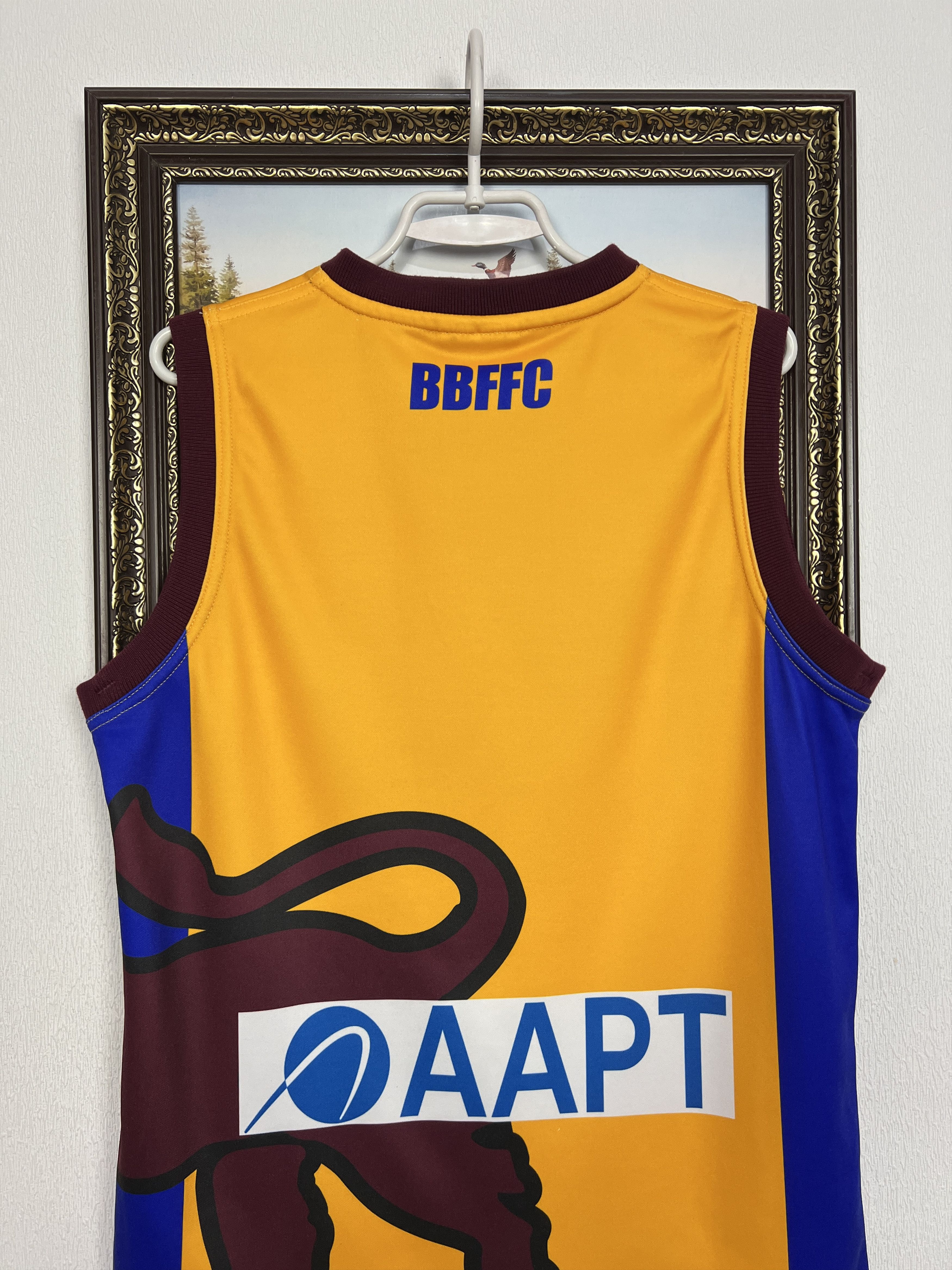 Vintage Brisbane Lions AFL Jersey Football Shirt Kit Trikot Rare Size US M / EU 48-50 / 2 - 8 Thumbnail