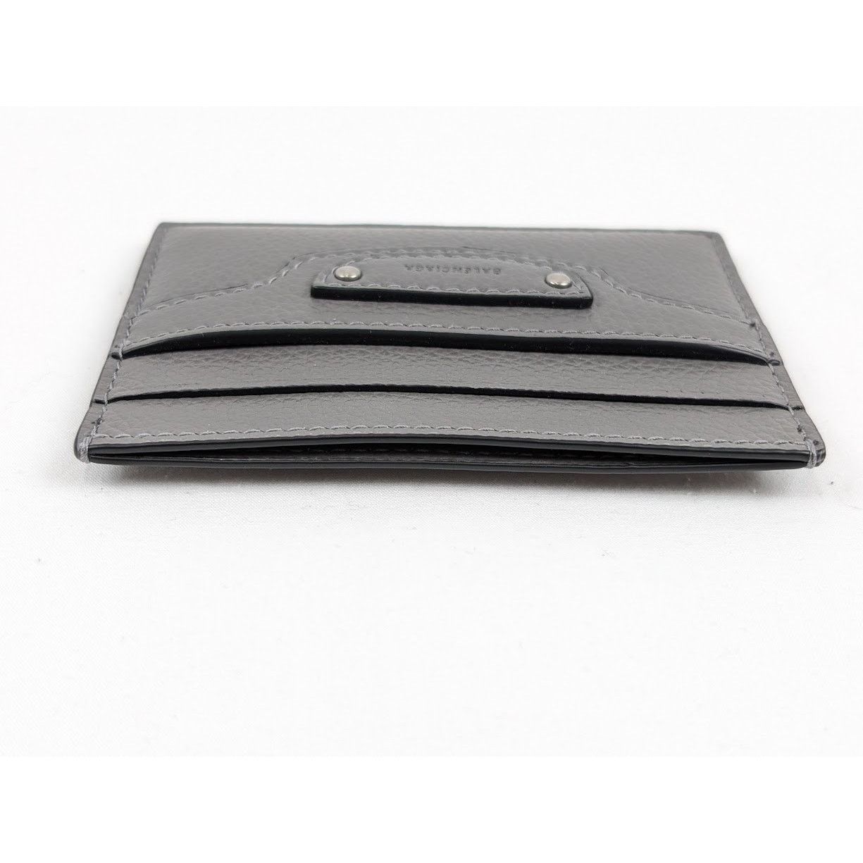 Balenciaga o1rshd1 Size: OS / Credit Card Holder in Black/Graphite Size ONE SIZE - 6 Thumbnail