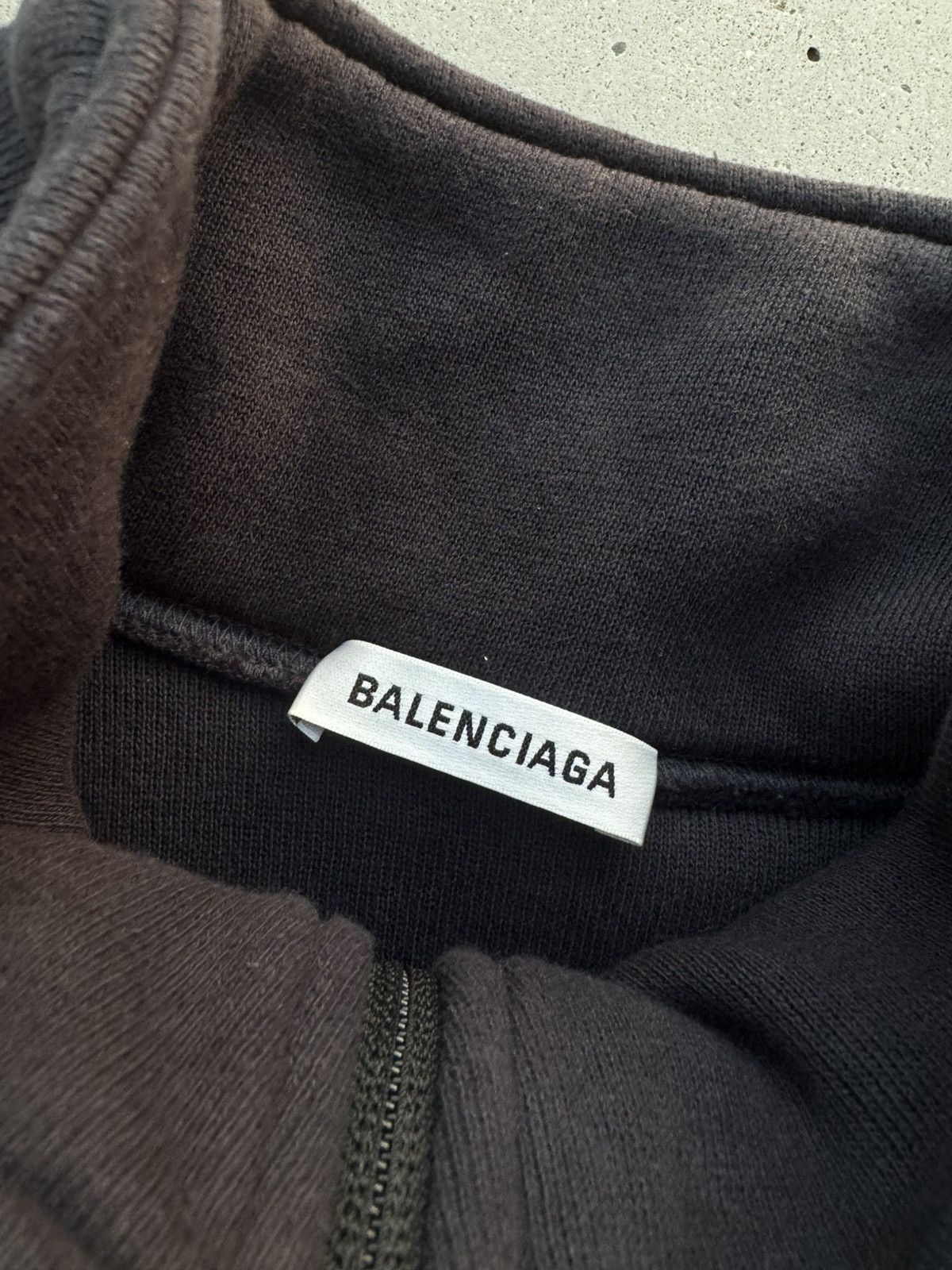Balenciaga Balenciaga 3/4 Zip Sweater Jumper Designer Pride Hoodie SS18 Size US S / EU 44-46 / 1 - 3 Thumbnail