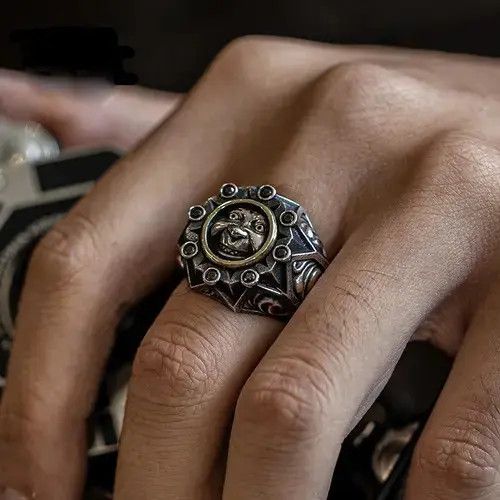 Other 925 Silver Plated Adjustable Devil Clown Ring for Men Women Size ONE SIZE - 4 Thumbnail