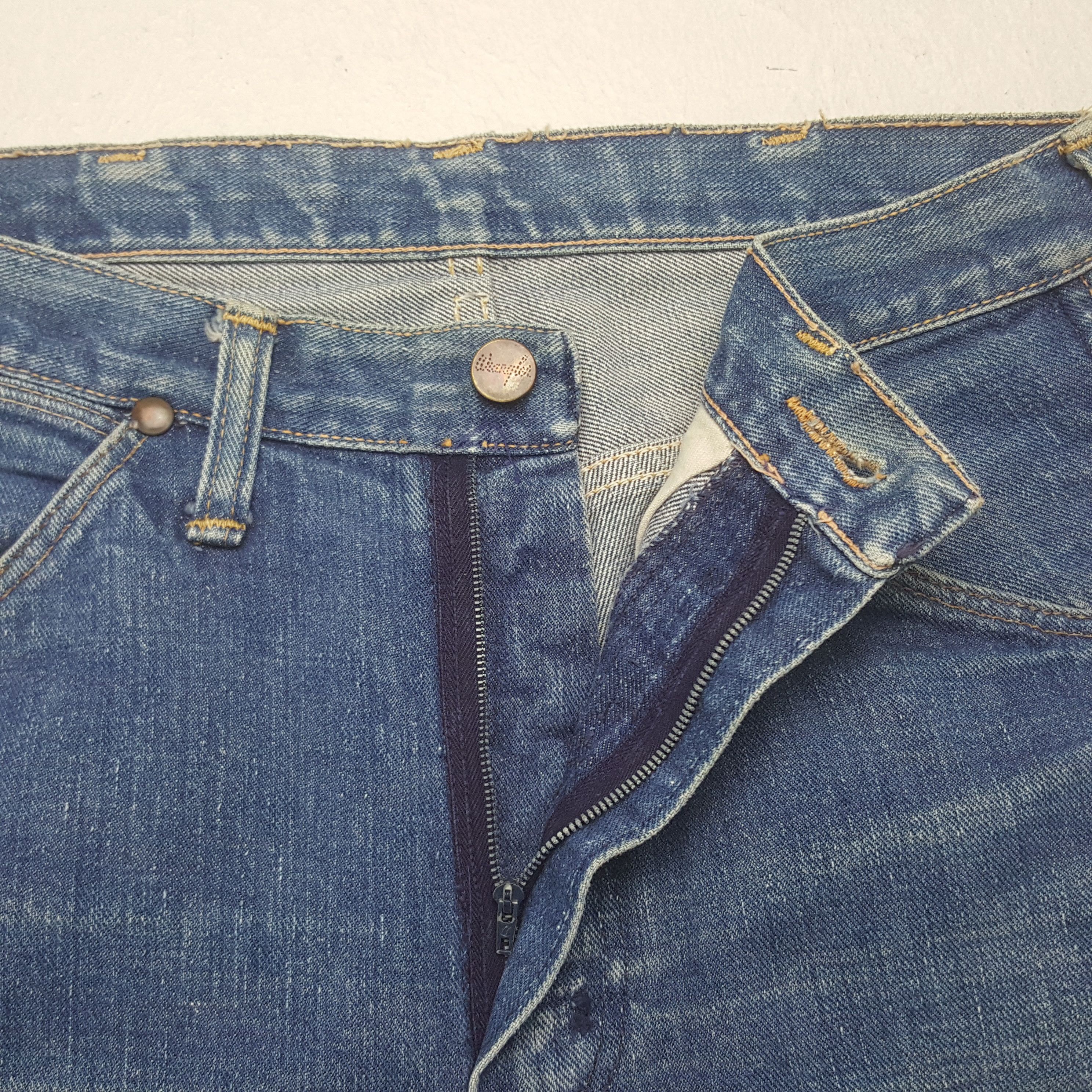 Wrangler Vintage Wrangler USA Denim Jeans Size US 28 / EU 44 - 12 Thumbnail