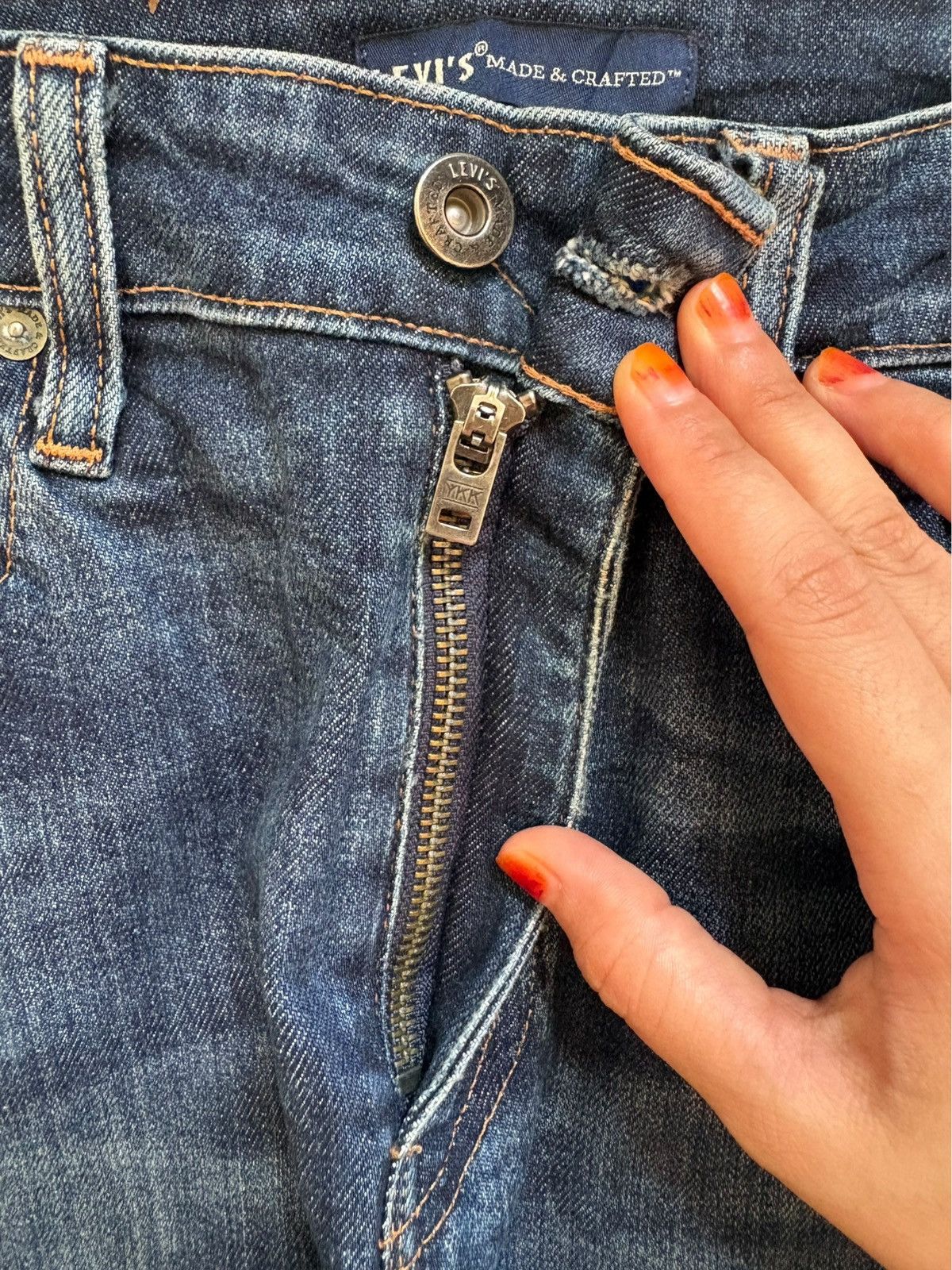 Levi's × Levi's Made & Crafted × Levi's Vintage Clothing Vintage Levis Made & Crafted Faded Mud Wash Jeans Size US 31 - 3 Thumbnail