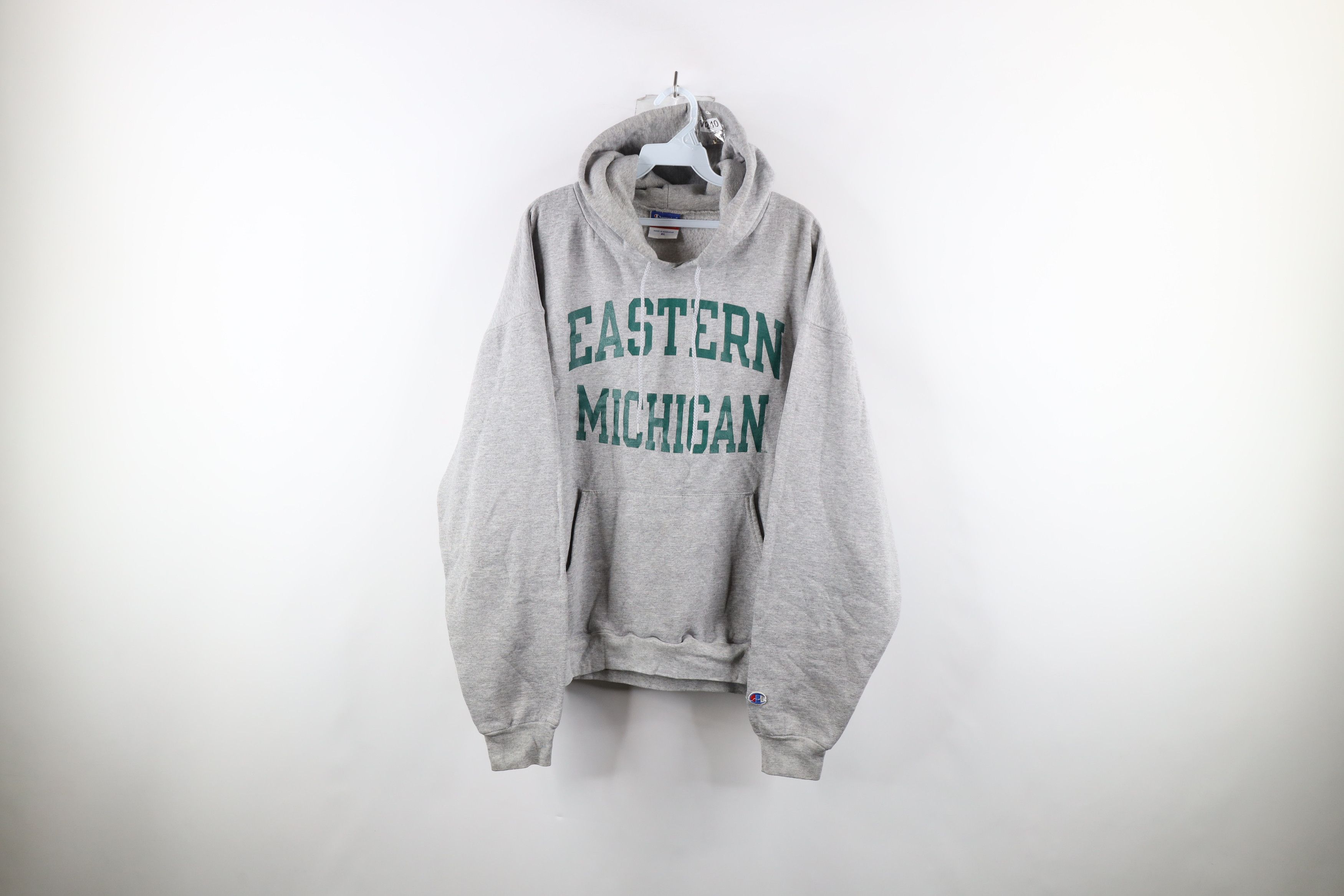 Champion × Vintage Vintage Champion Michigan University Hoodie Sweatshirt Size US L / EU 52-54 / 3 - 1 Thumbnail