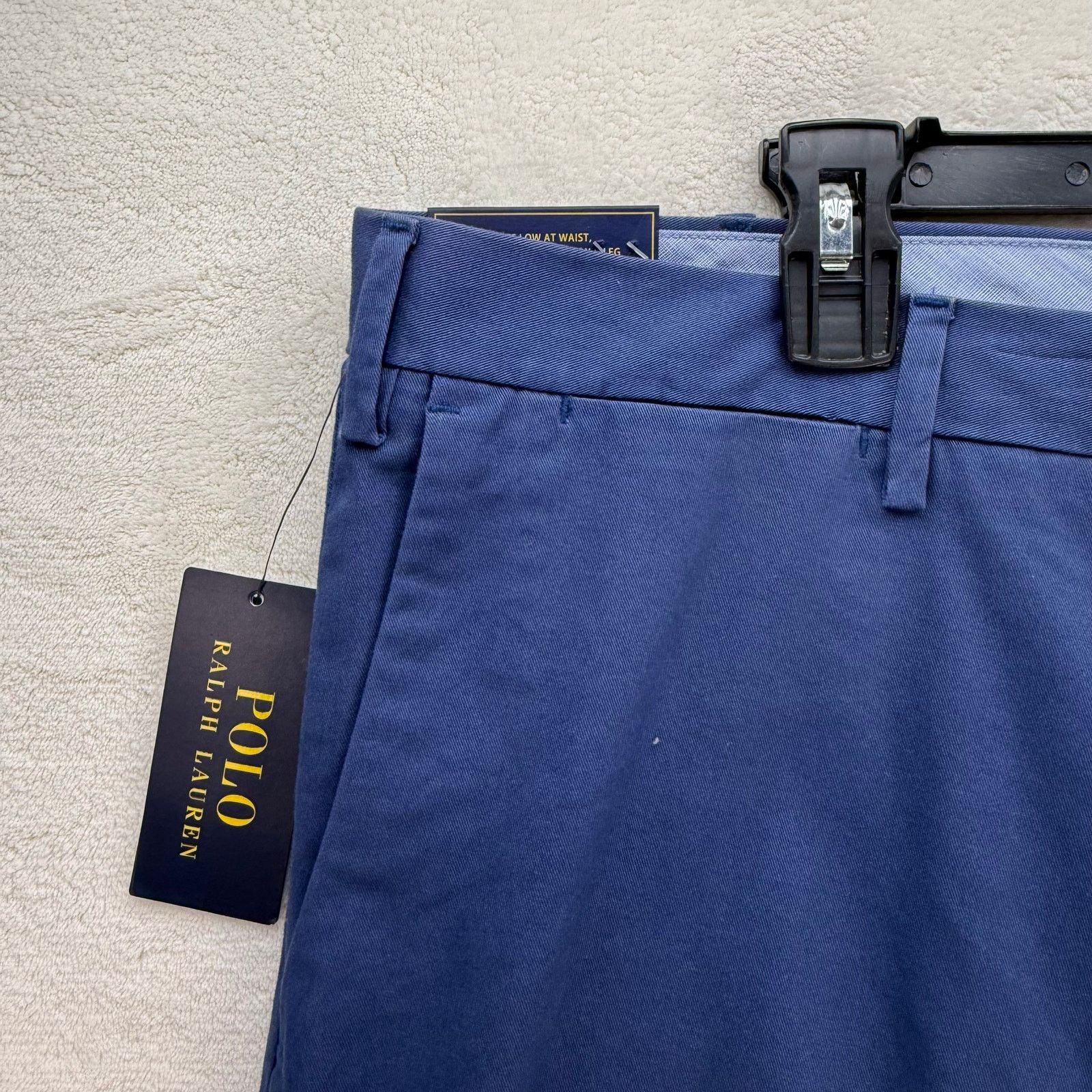 Polo Ralph Lauren POLO RALPH LAUREN MEN'S 40 CLASSIC SHORTS NAVY BLUE 9.5 INCH Size US 40 / EU 56 - 2 Thumbnail