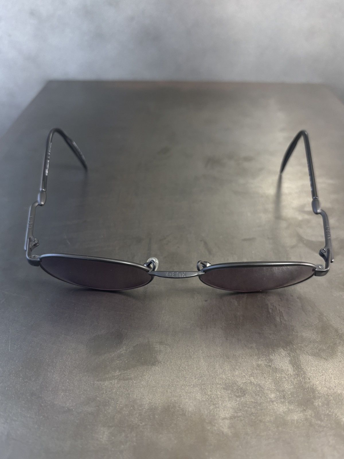 Japanese Brand 1990s Kubo Nakamura Sunglasses Frames Vintage Metal JPG Size ONE SIZE - 6 Thumbnail