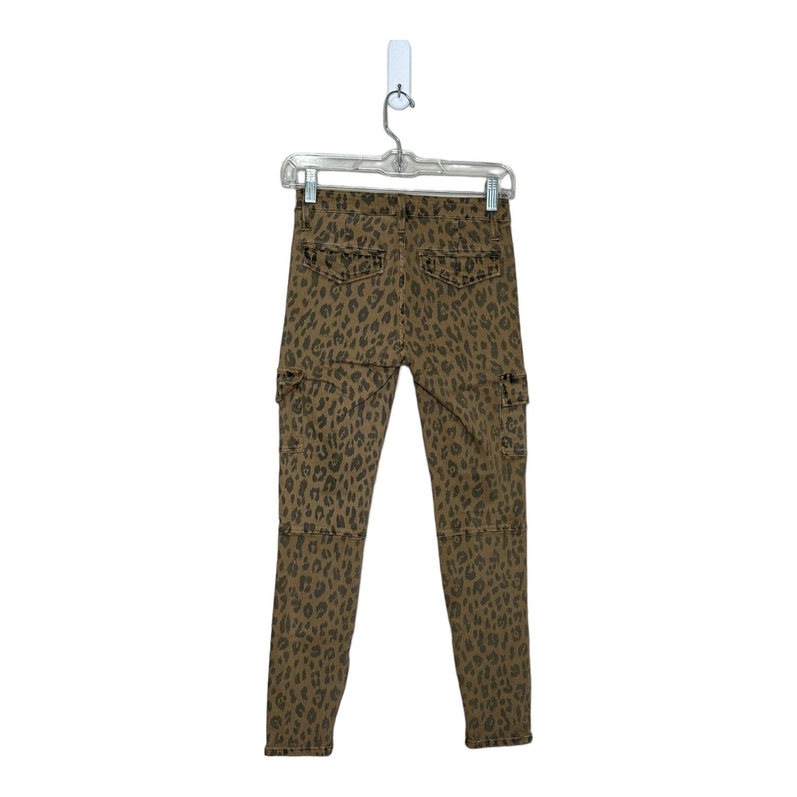 Frame FRAME beige cheetah cargo ankle jeans size 24 - 0 Size 25" / US 0 / IT 36 - 10 Thumbnail