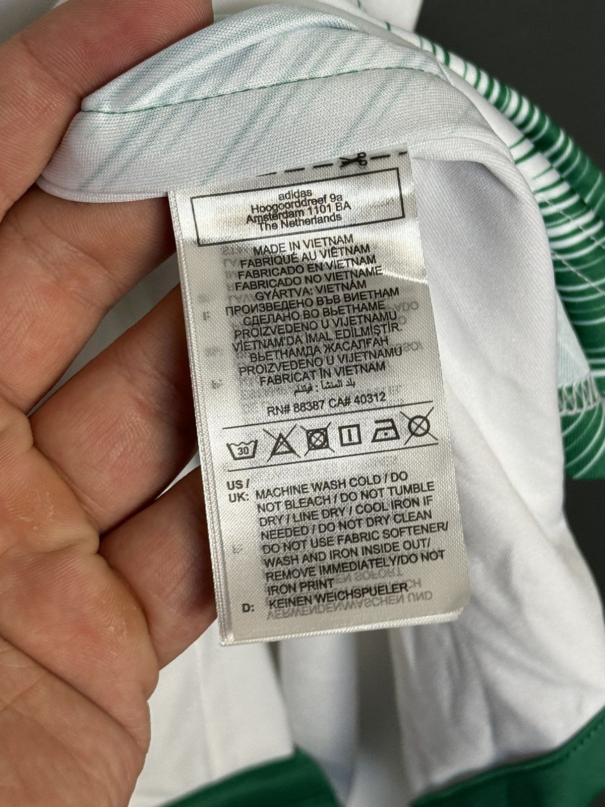 Adidas KIDS New Algeria 22/23 Home Football Jersey T-Shirt Size US XS / EU 42 / 0 - 8 Thumbnail