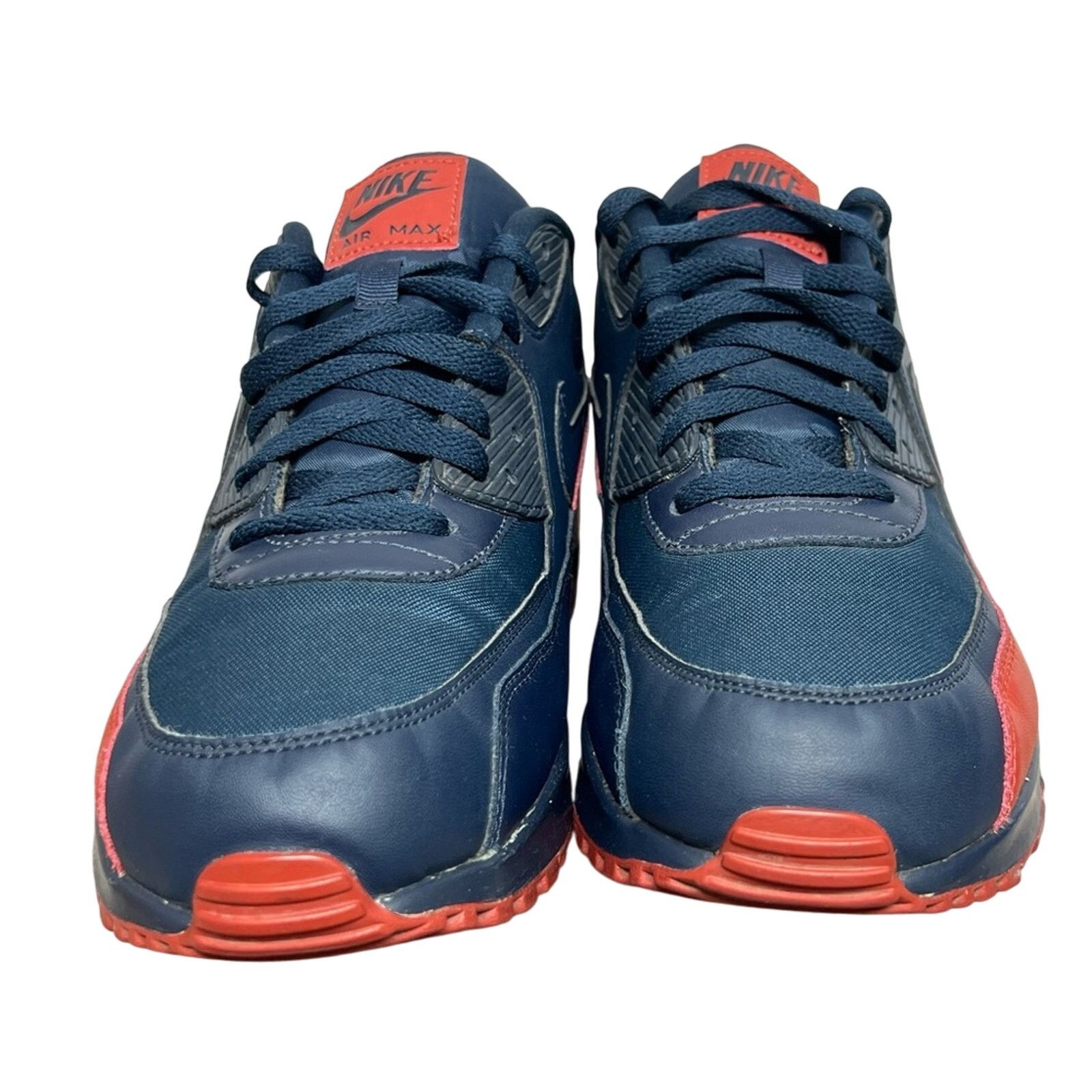 Nike Nike Air Max 90 Essential Obsidian Navy Orange Mars Stone Size US 12 / EU 45 - 5 Thumbnail