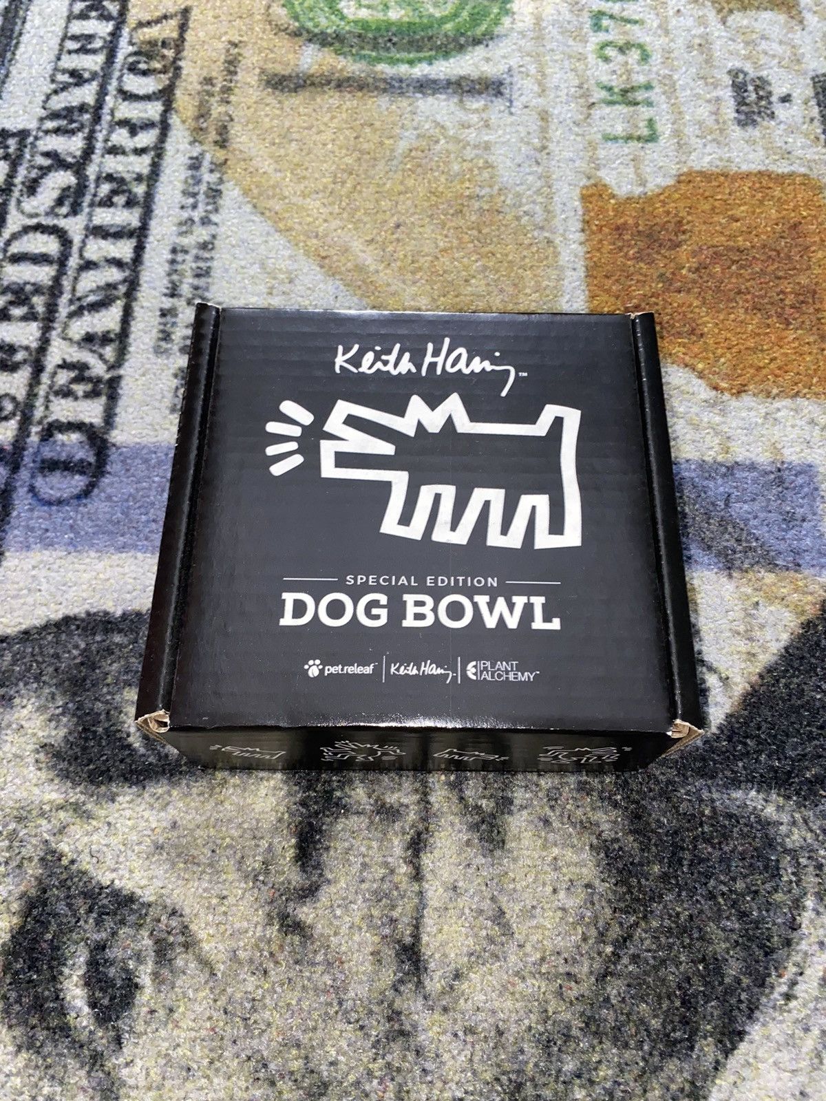 Keith Haring Keith Haring Dog Bowl Black Size ONE SIZE - 4 Thumbnail