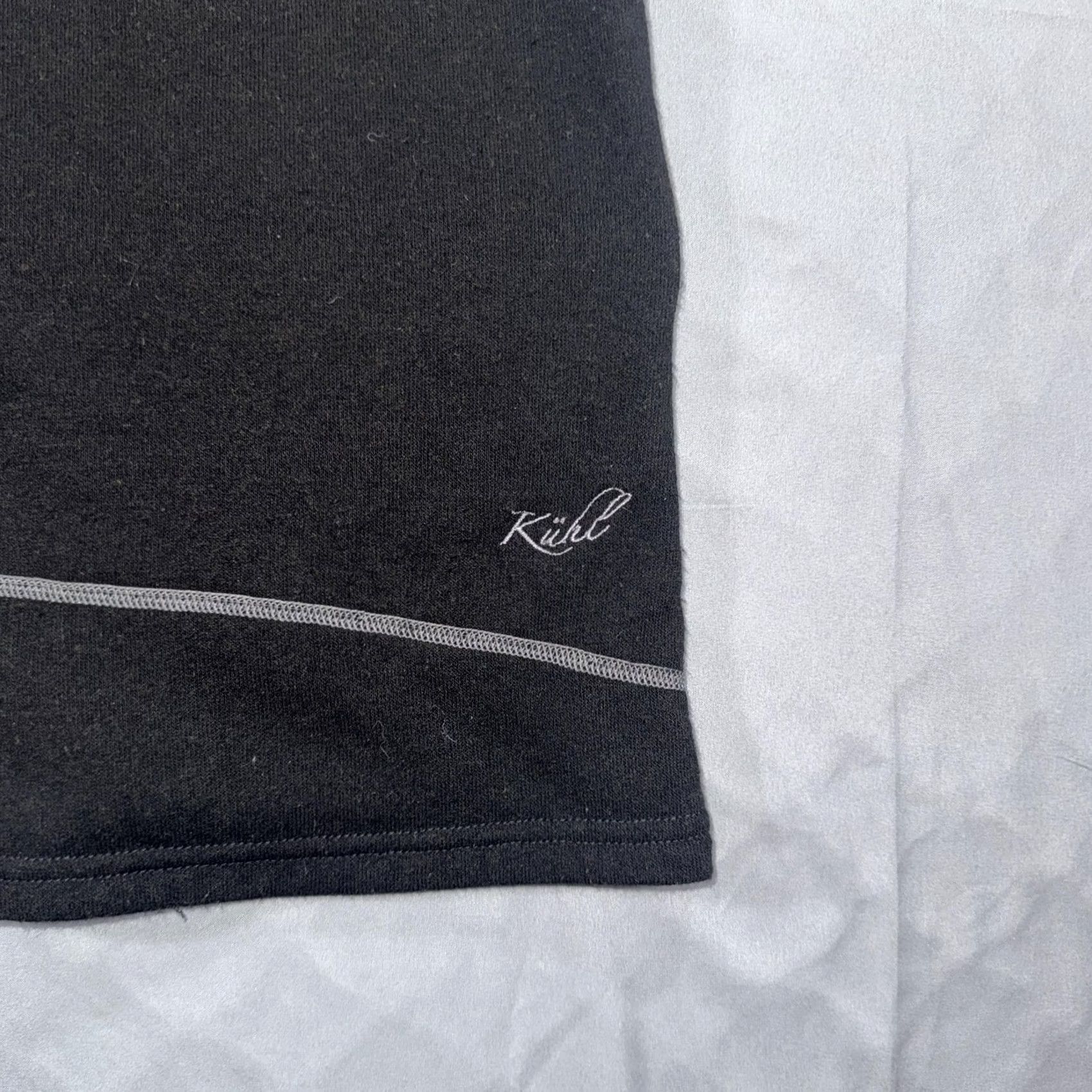 Layer 8 Kuhl Vest Womens Medium Black Kashmira Fleece Full Zip Pockets Outdoor Layer Complete Zip Casual Travel Wear Mens? Size M / US 6-8 / IT 42-44 - 7 Thumbnail