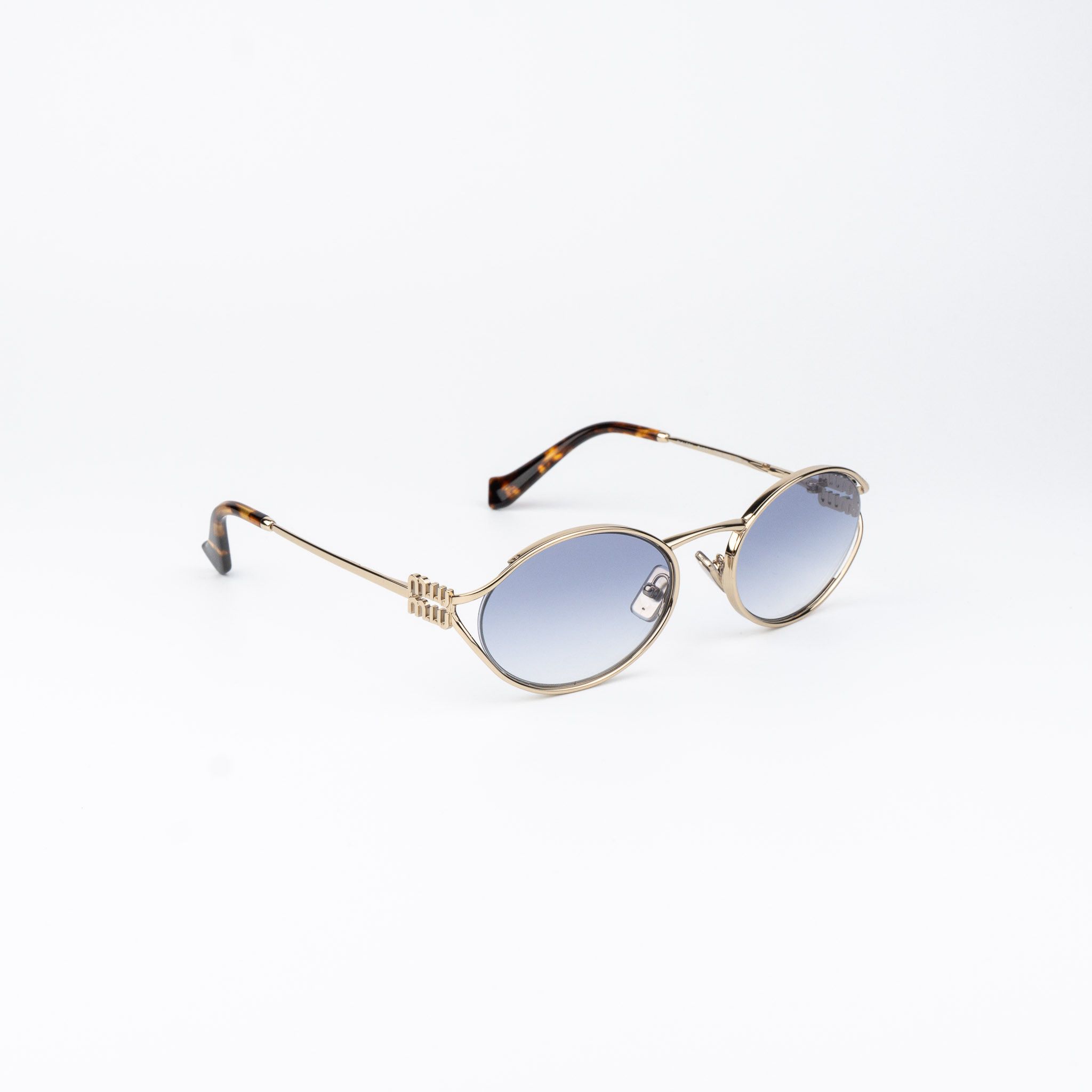 Miu Miu Miu Miu Women Sunglasses LOGO MU52YS ZVN80O NEW AUTHENTIC Size ONE SIZE - 2 Thumbnail
