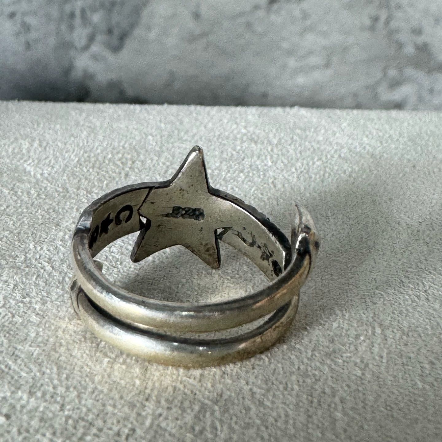 Cody Sanderson Cody Sanderson Star Feather Open Ring US 8 Size ONE SIZE - 5 Thumbnail