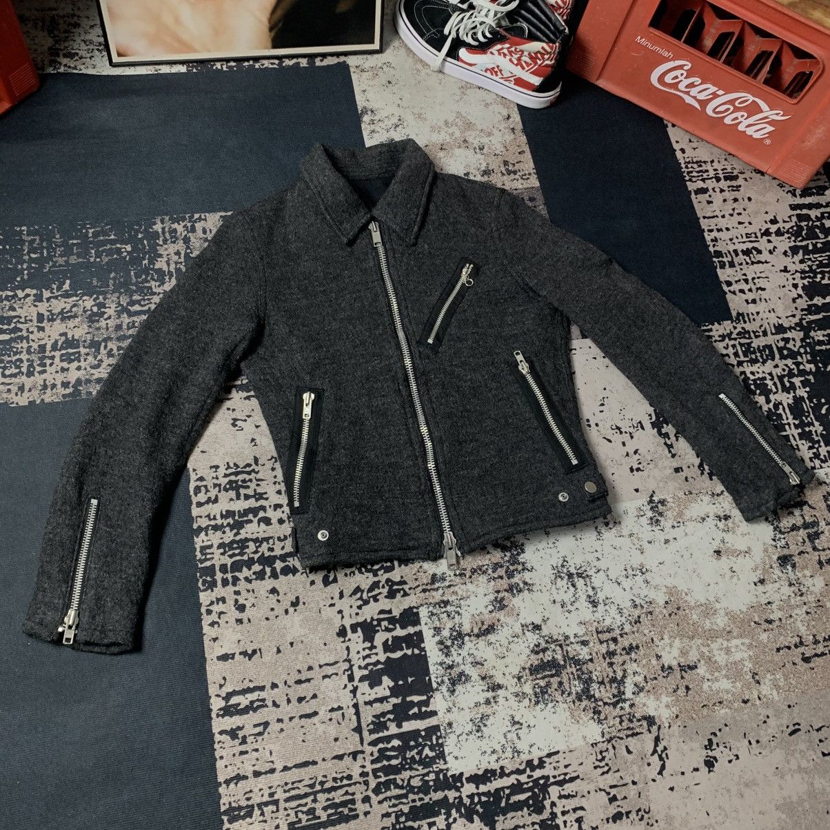 Ships Jet Blue Ships Jet Blue Wool Jacket Size US S / EU 44-46 / 1 - 8 Thumbnail
