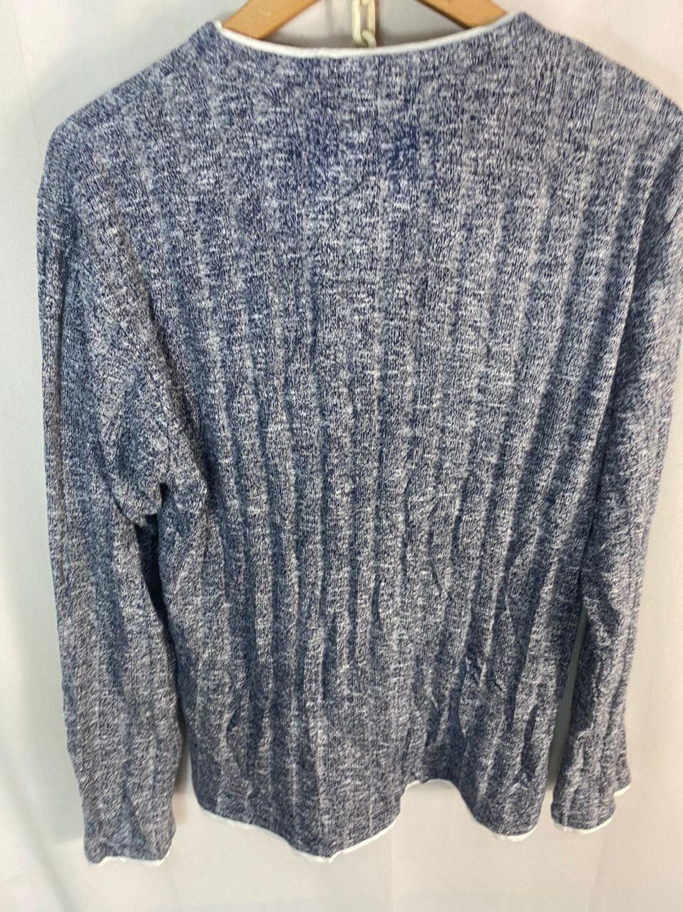 Japanese Brand Plus one vneck long sleeve shirt Size US L / EU 52-54 / 3 - 5 Thumbnail