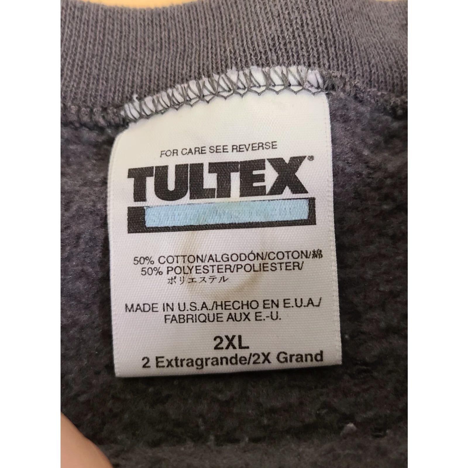 Tultex VINTAGE Tultex Sweatshirt Crewneck 2XL Men Green 90s Nature Seaworld Polar Bear Wild Arctic Animal Streetwear Graphic Print Size US XXL / EU 58 / 5 - 4 Thumbnail