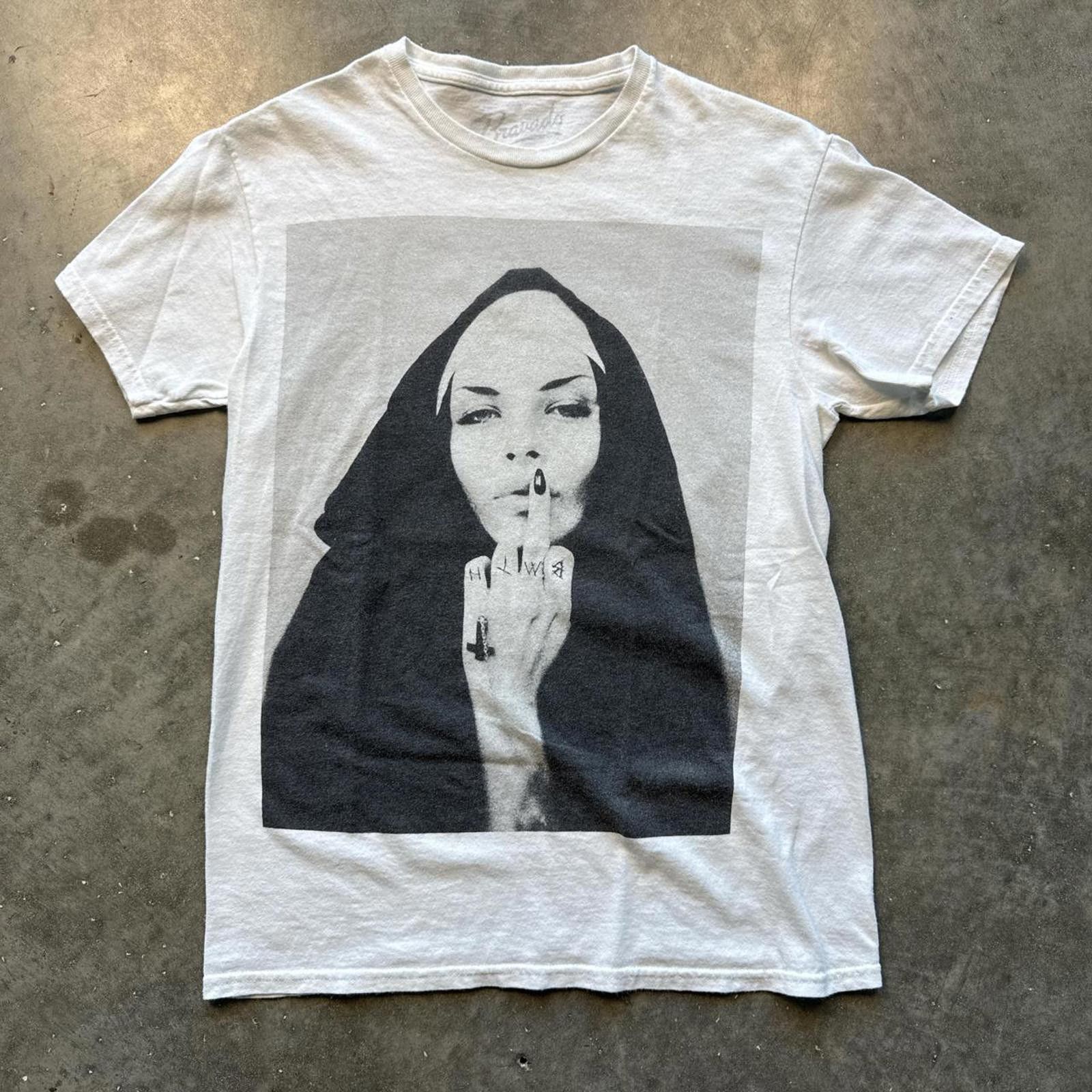 Bravado Band Bring Me The Horizon "Show Me A Sign" Nun Y2k T-Shirt Size S / US 4 / IT 40 - 1 Thumbnail