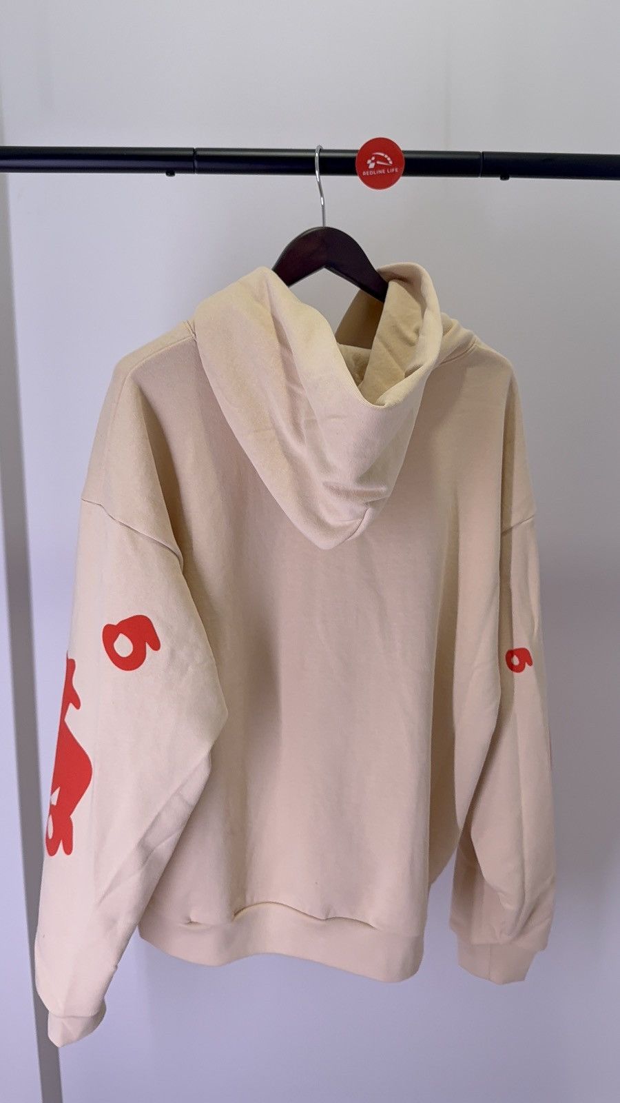 Sp5der Sp5der Creme Beluga Hoodie Size XXL Size US XXL / EU 58 / 5 - 2 Thumbnail