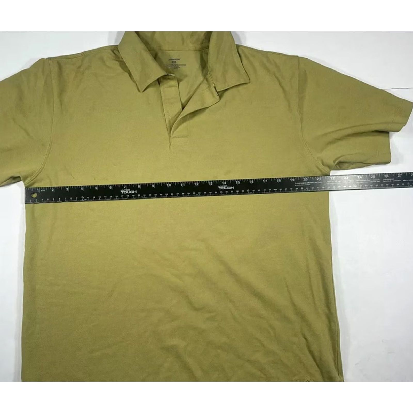 Patagonia Patagonia Polo Golf Tennis Shirt Mens Size M Yellow Solid Collar Short Sleeve Size US M / EU 48-50 / 2 - 5 Thumbnail