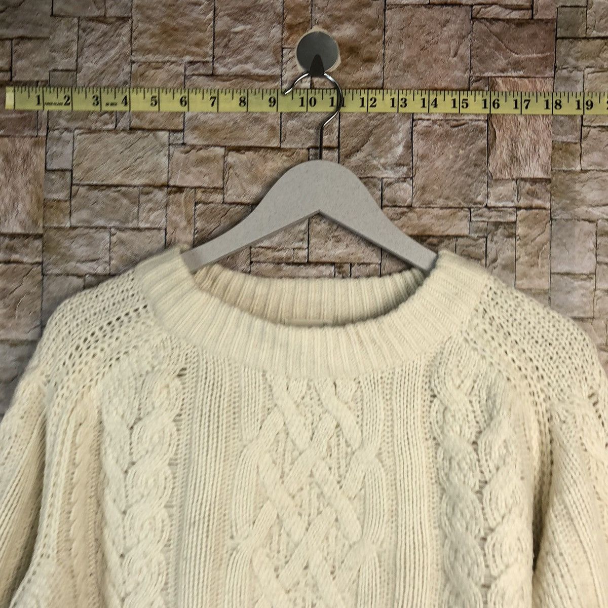 GU × Homespun Knitwear × Japanese Brand GU japan White sweatshirt Knitwear #A860 Size XL / US 12-14 / IT 48-50 - 4 Thumbnail