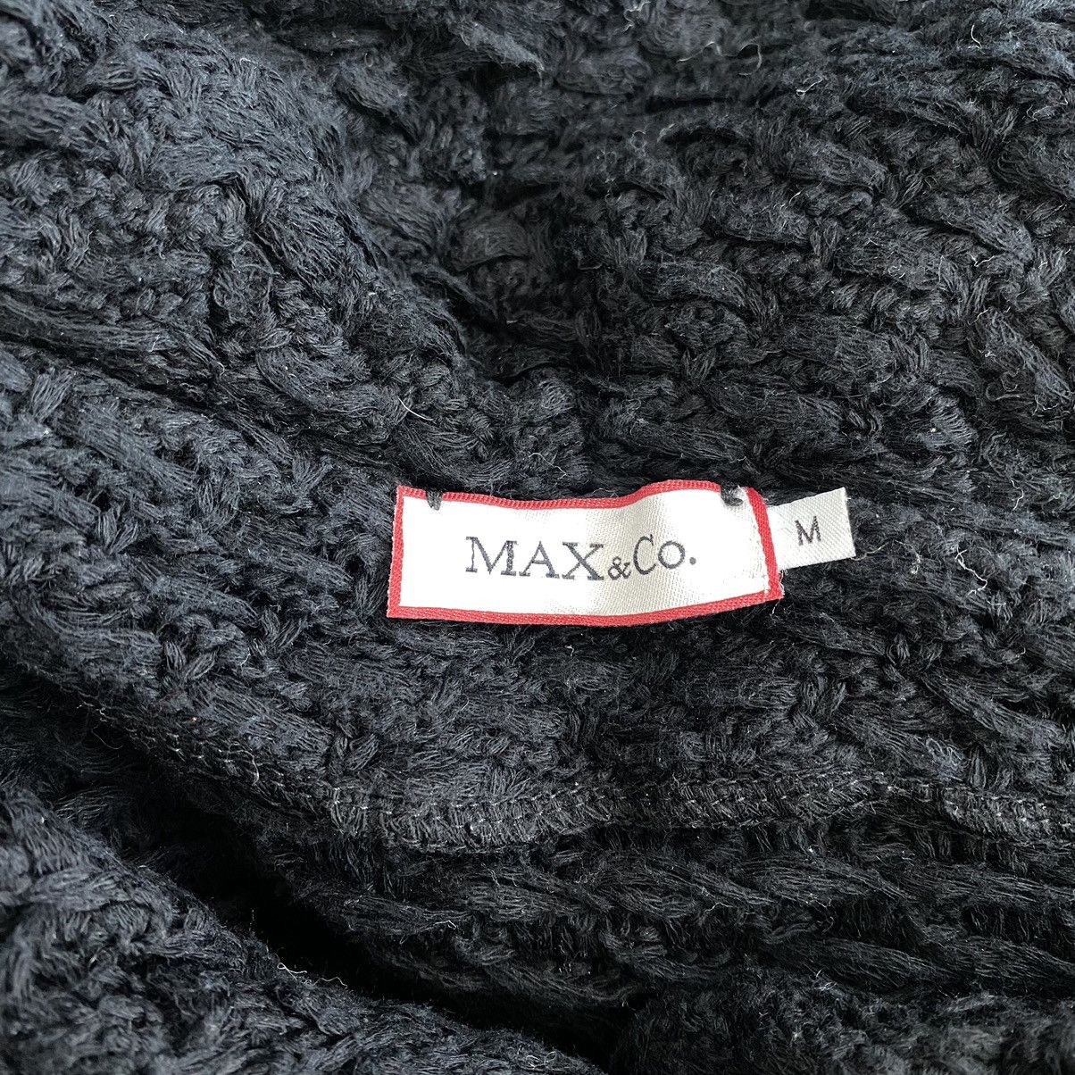 MAX&Co. MAX & CO. Deep Pile Sherpa Black Coat Size M / US 6-8 / IT 42-44 - 3 Thumbnail