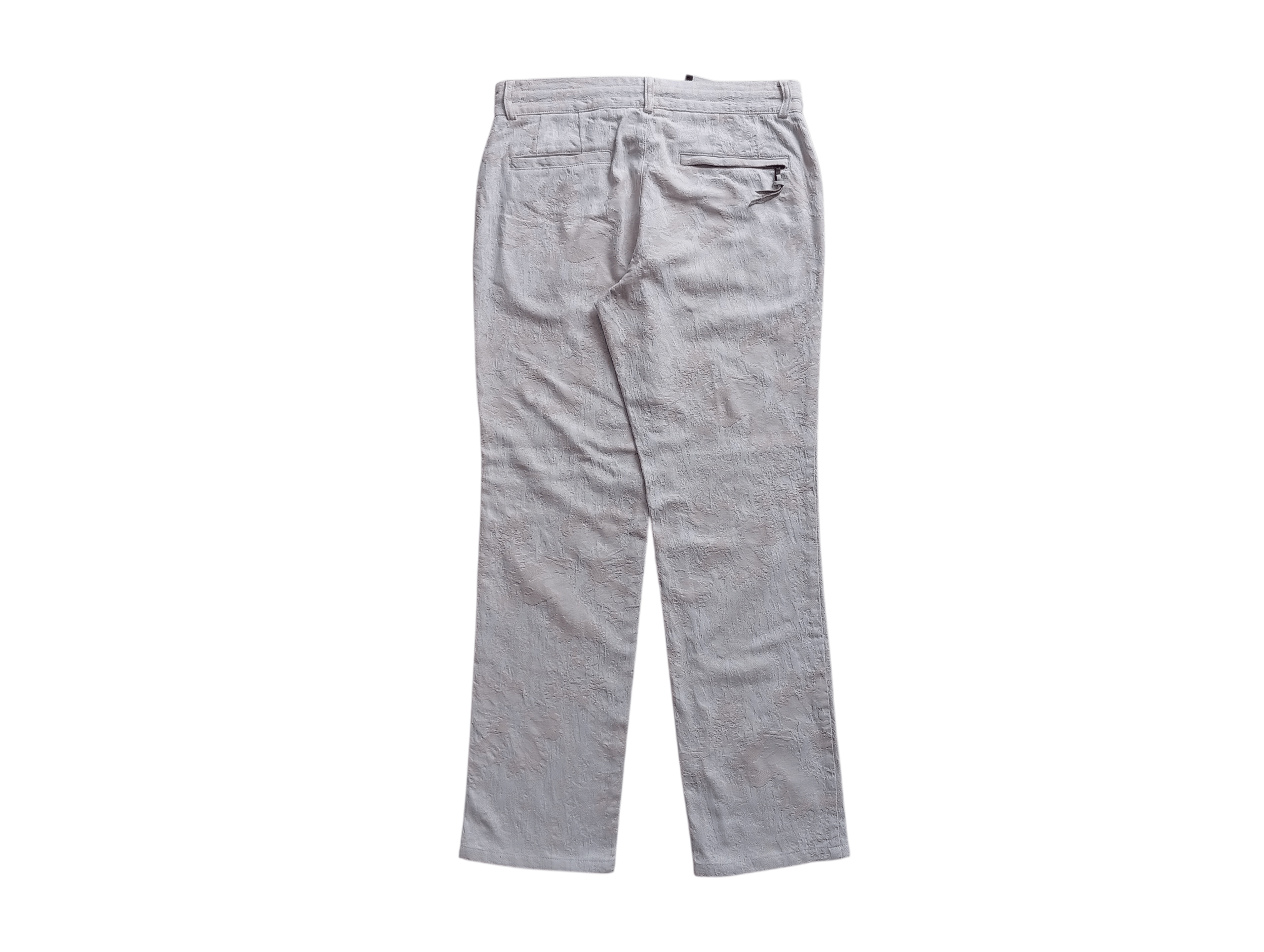 Japanese Brand Epoca Uomo jacquard lace up pants Size US 32 / EU 48 - 6 Thumbnail