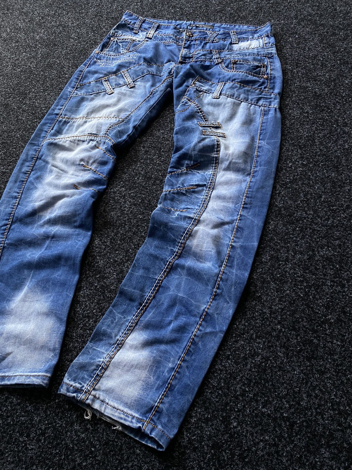 Japanese Brand × Rock Revival Y2K Kosmo Lupo Denim Jeans Blue Multipockets Rare Size 34 Size US 34 / EU 50 - 3 Thumbnail