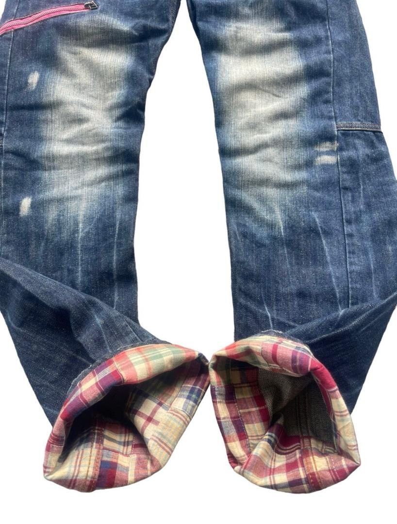 Japanese Brand Dominate Double Waist Streetwear Jeans Size US 32 / EU 48 - 5 Thumbnail