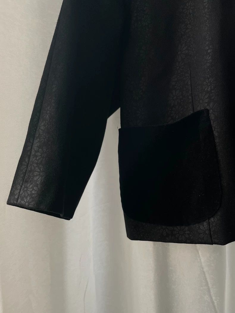 Comme des Garcons Comme des Garçons Medieval Women's Black Floral Dark Rib Th Size ONE SIZE - 4 Thumbnail
