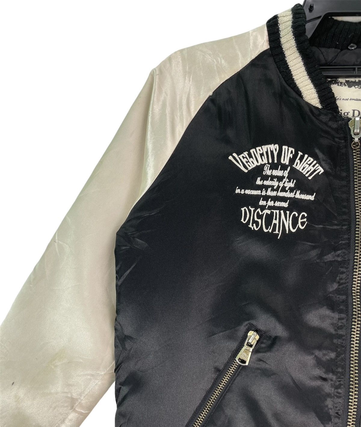 Japanese Brand Rare Dig Deep sukajan japan cross embroidered bomber jacket Size M / US 6-8 / IT 42-44 - 6 Thumbnail