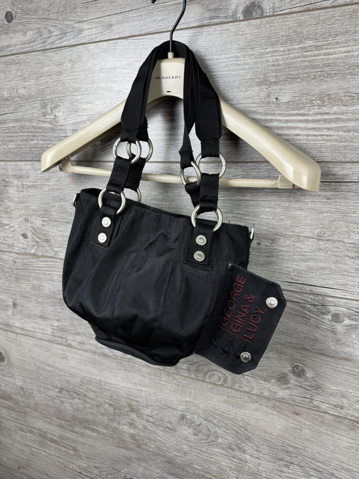 Japanese Brand George Gina & Lucy 2006 y2k style Bag PUFFY PUNCHBAG Size ONE SIZE - 13 Thumbnail