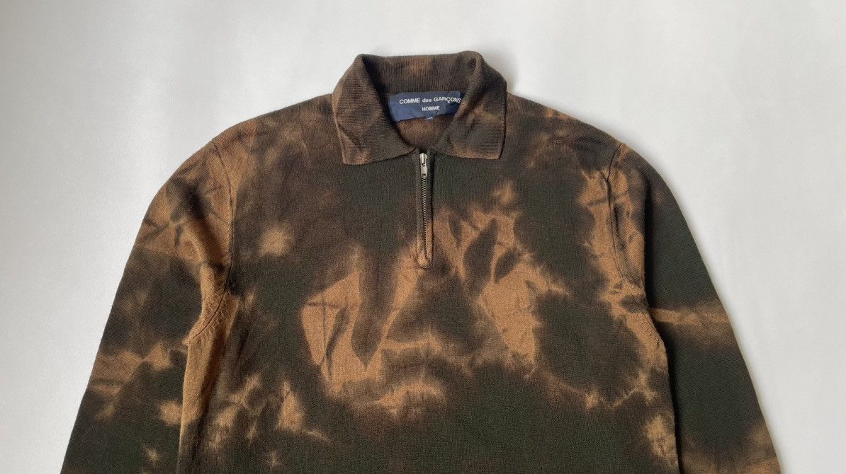 Comme des Garcons A/W 04 Camo Tie Dye Wool Sweater Size US M / EU 48-50 / 2 - 2 Thumbnail