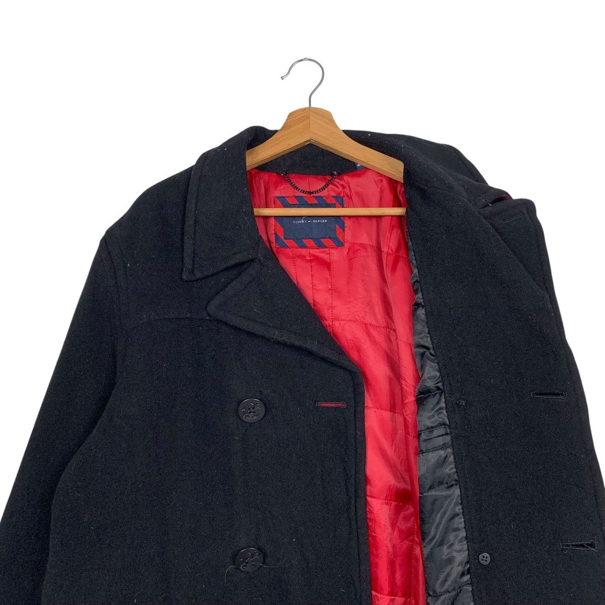 Tommy Hilfiger Double Breasted Wool Jacket