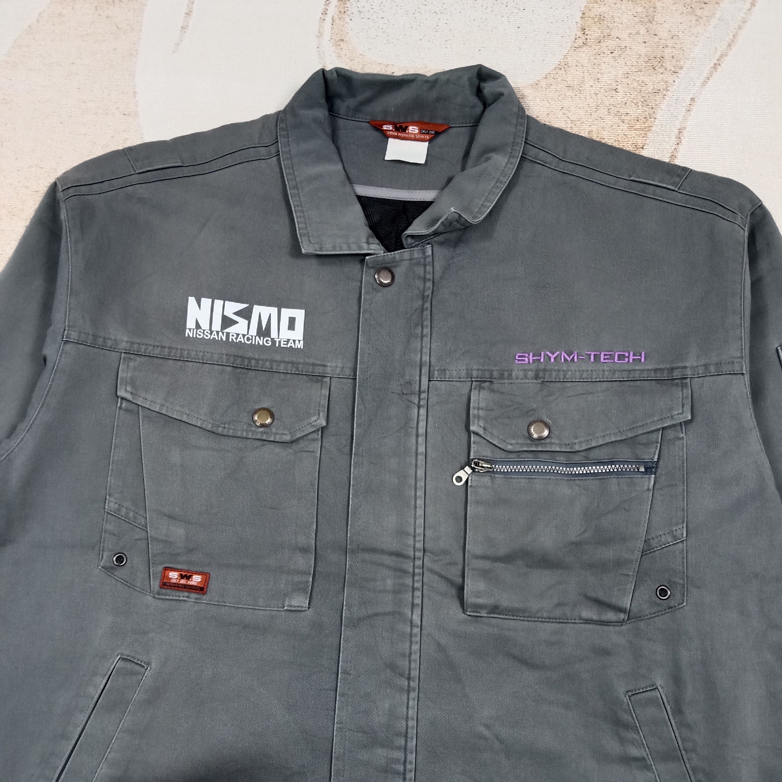 Nissan Nismo Nissan Japanese Racing Custom Uniform Jacket C283N8 Size US L / EU 52-54 / 3 - 4 Thumbnail