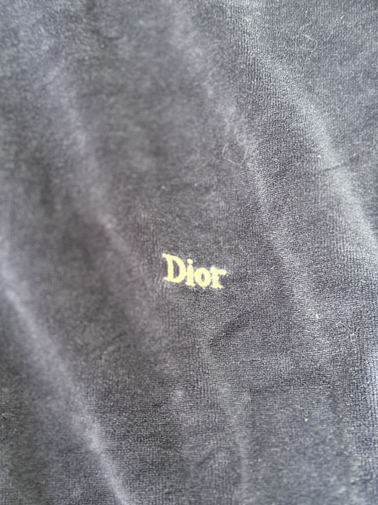 Christian Dior Monsieur Vintage 90s Christian Dior Monsieur Velvet Zip Up Vest Size US L / EU 52-54 / 3 - 5 Thumbnail