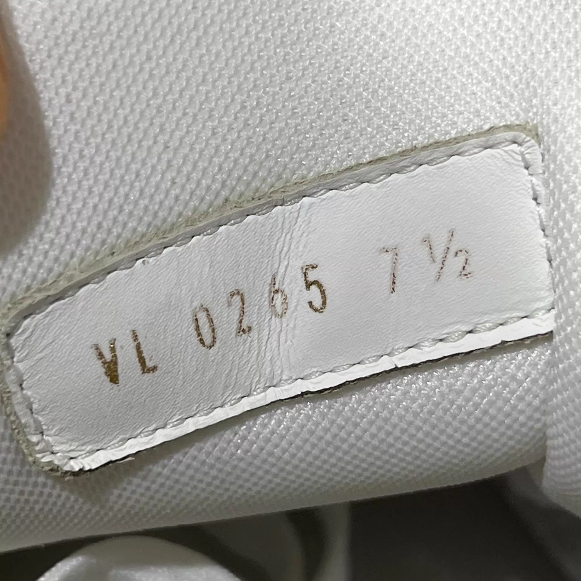 Louis Vuitton LV Trainer White All-Over Print 41.5 Size US 8.5 / EU 41-42 - 8 Thumbnail