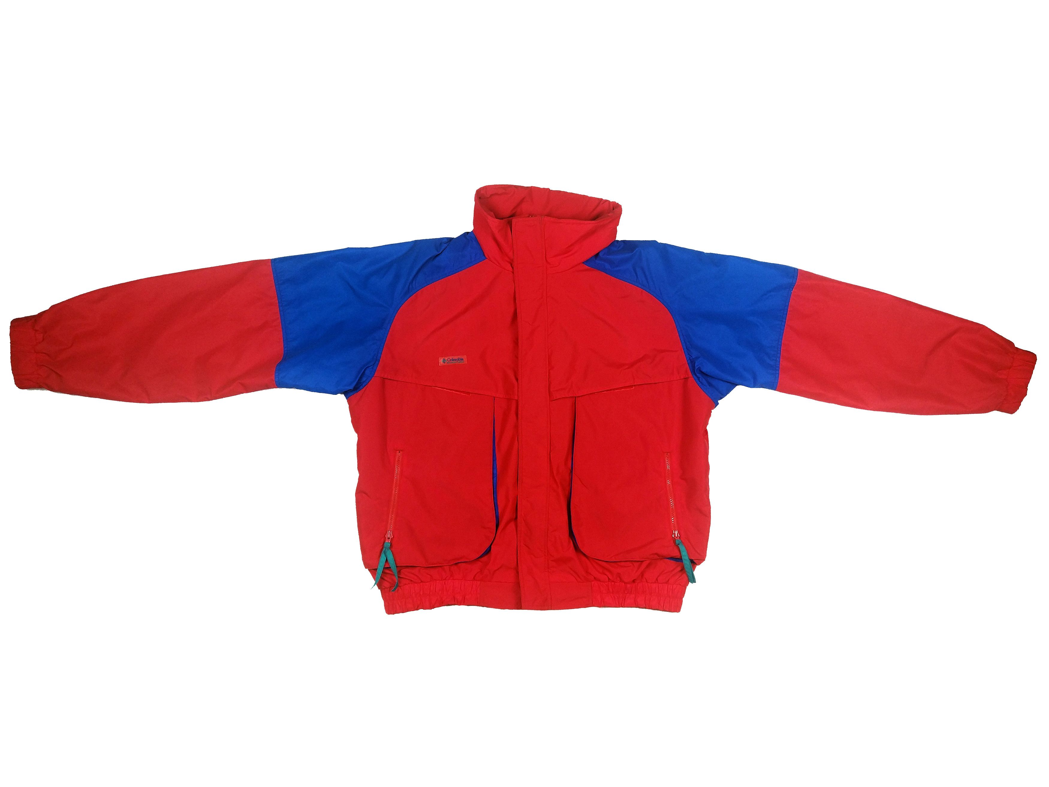 Columbia Vintage red Columbia ski winter jacket Powder Keg Big Pocket Size US XL / EU 56 / 4 - 9 Thumbnail