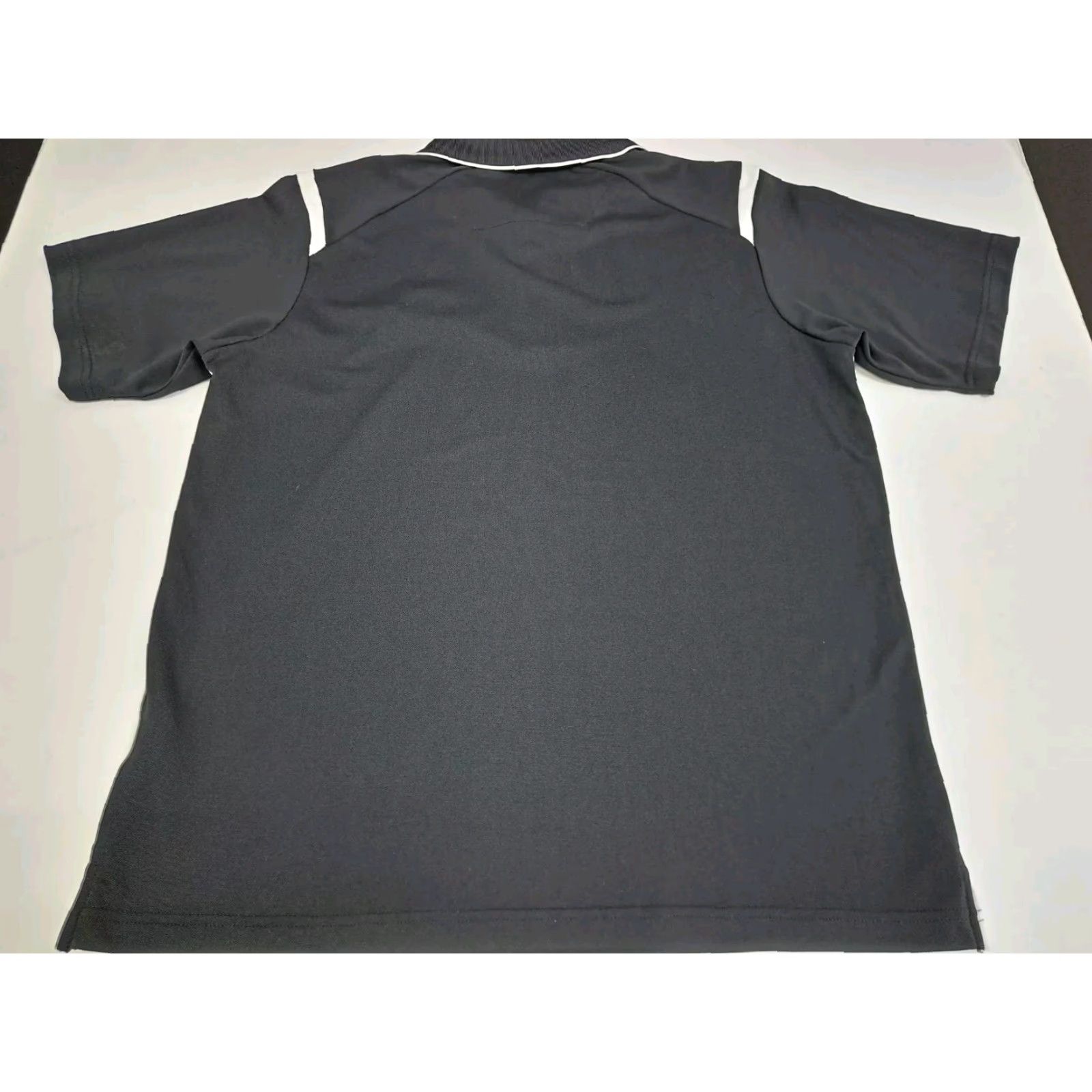 Vintage Antigua Polo Shirt Los Angeles Chargers Embroidered Bolt Short Sleeve Knit Polyester Black L Mens Regular Polo Size US L / EU 52-54 / 3 - 3 Thumbnail