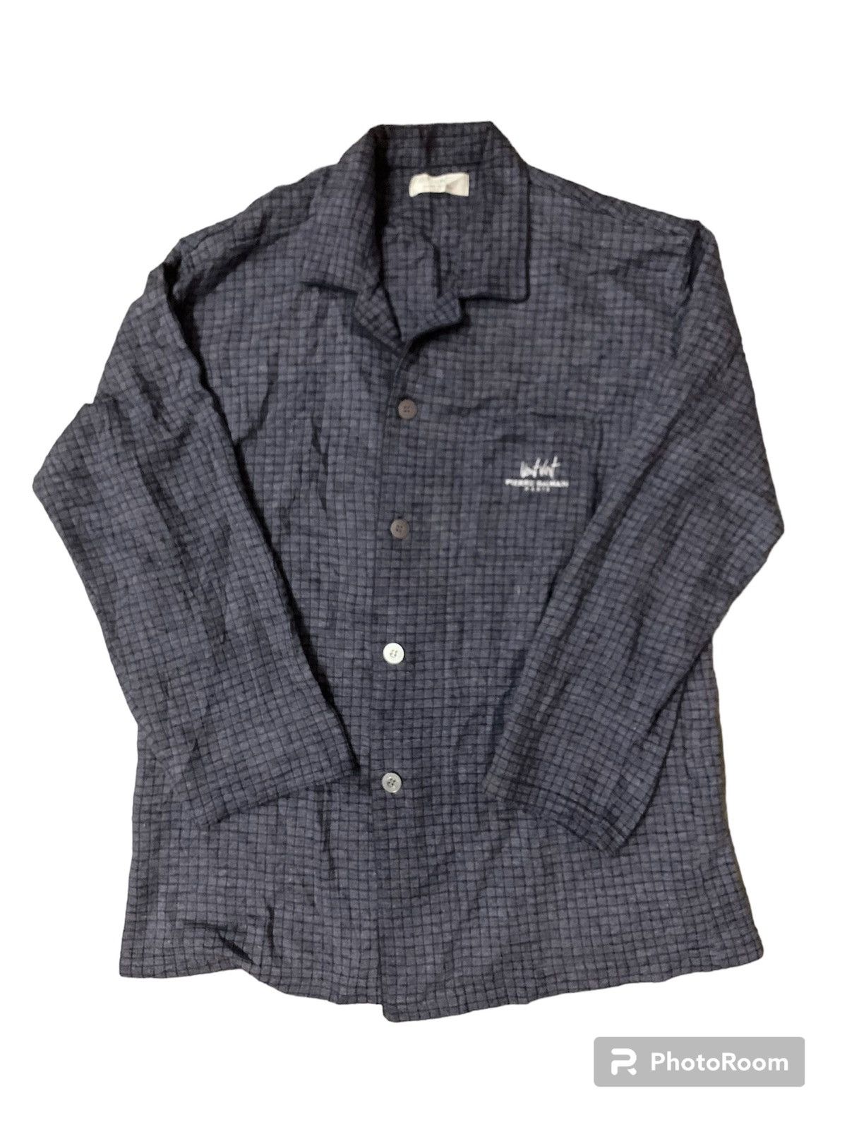 Balmain Pierre Balmain Paris Checker Shirt Size US L / EU 52-54 / 3 - 1 Thumbnail