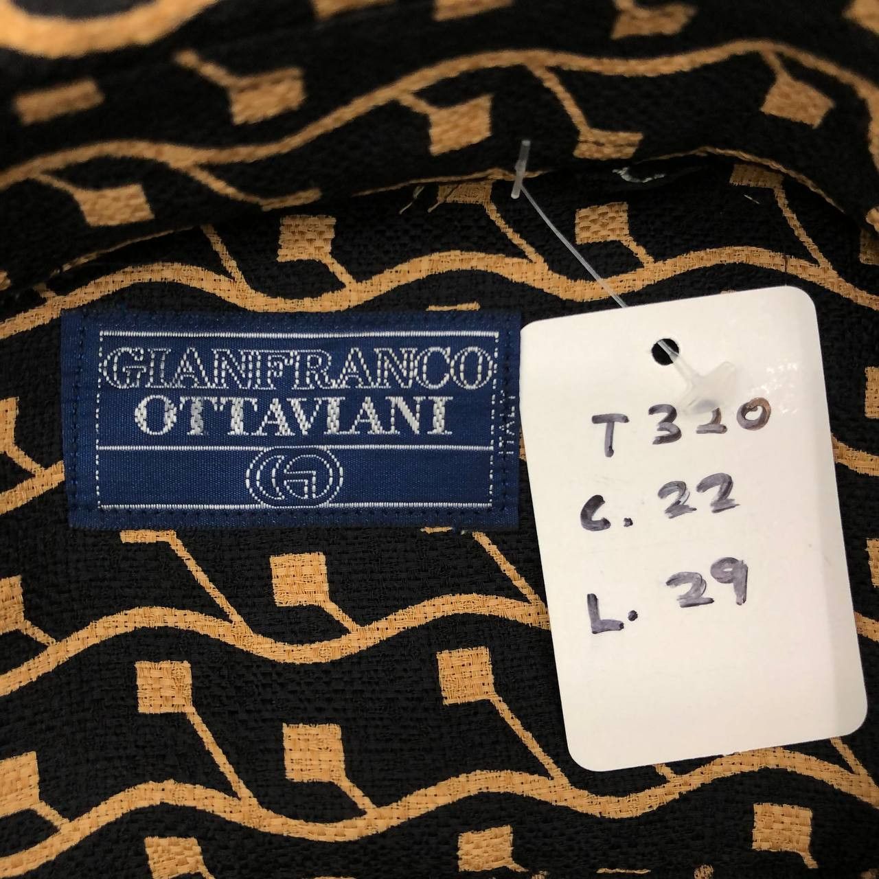 Designer × Vintage T320 VTG GIANFRANCO OTTAVIANI MADE IN JAPAN SHIRTS Size US L / EU 52-54 / 3 - 5 Thumbnail