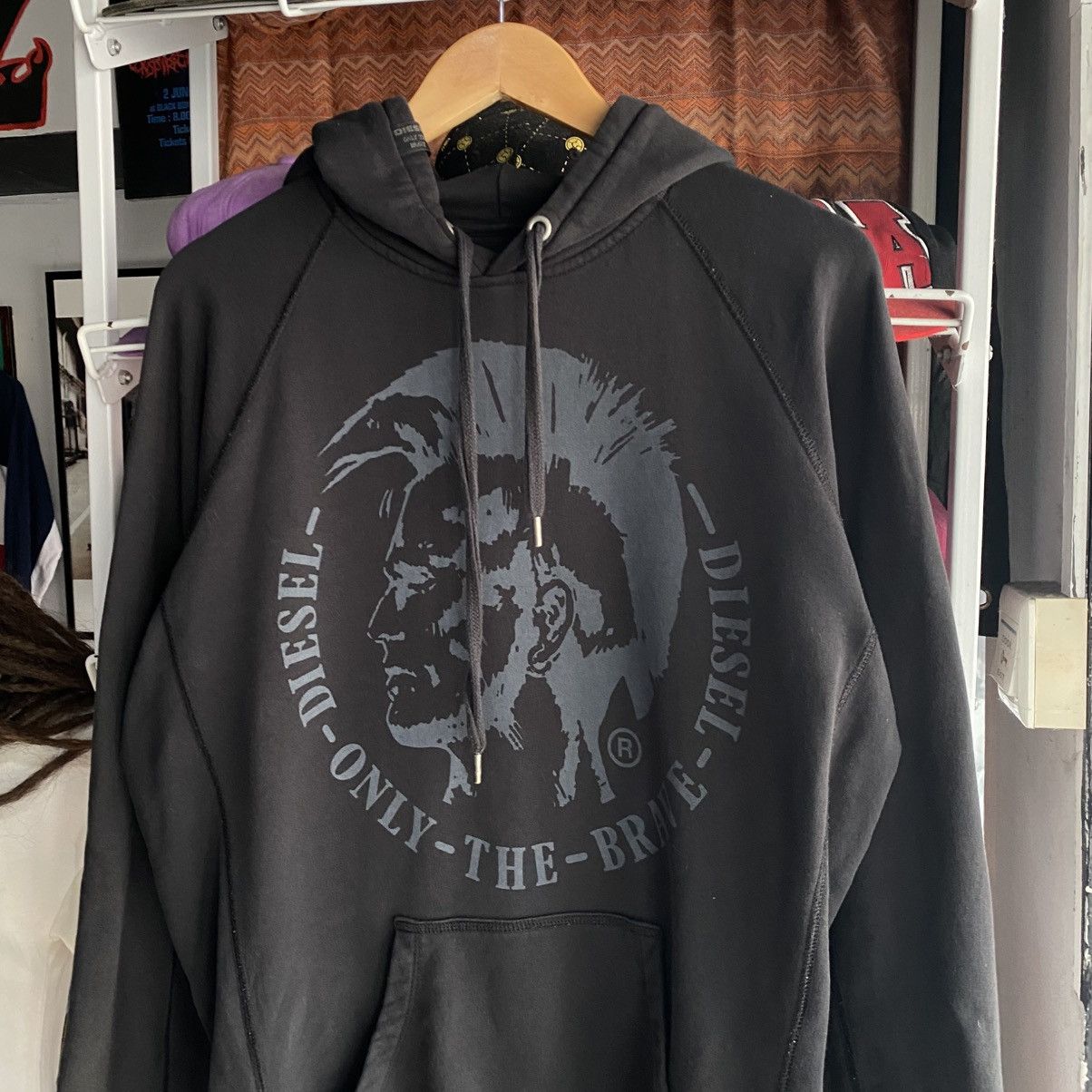 Diesel DIESEL ONLY THE BRAVE VINTAGE HOODIE Size US M / EU 48-50 / 2 - 3 Thumbnail
