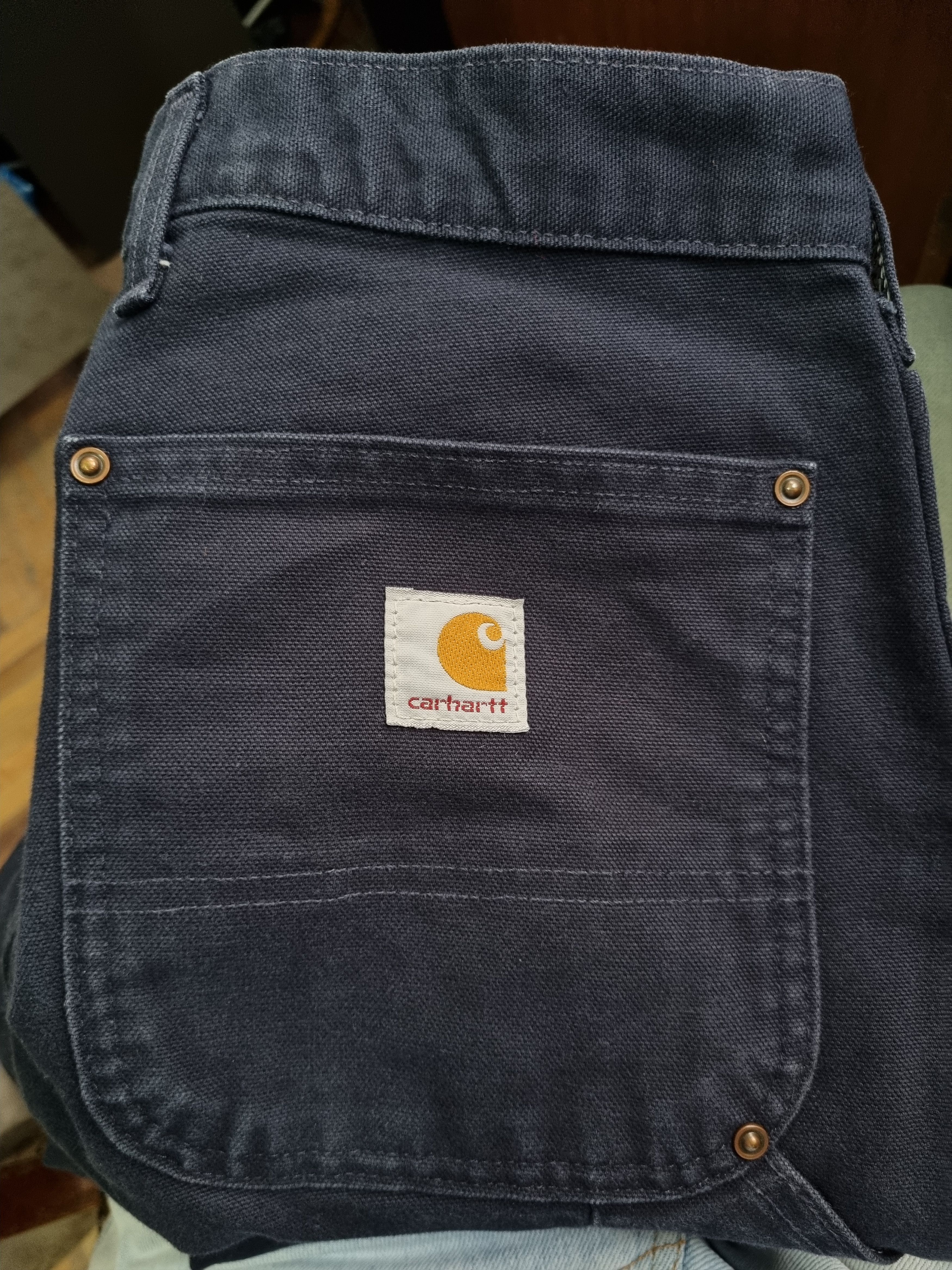 Vintage 90s Double Knees Carpenter Denim Pants Size US 30 / EU 46 - 13 Thumbnail